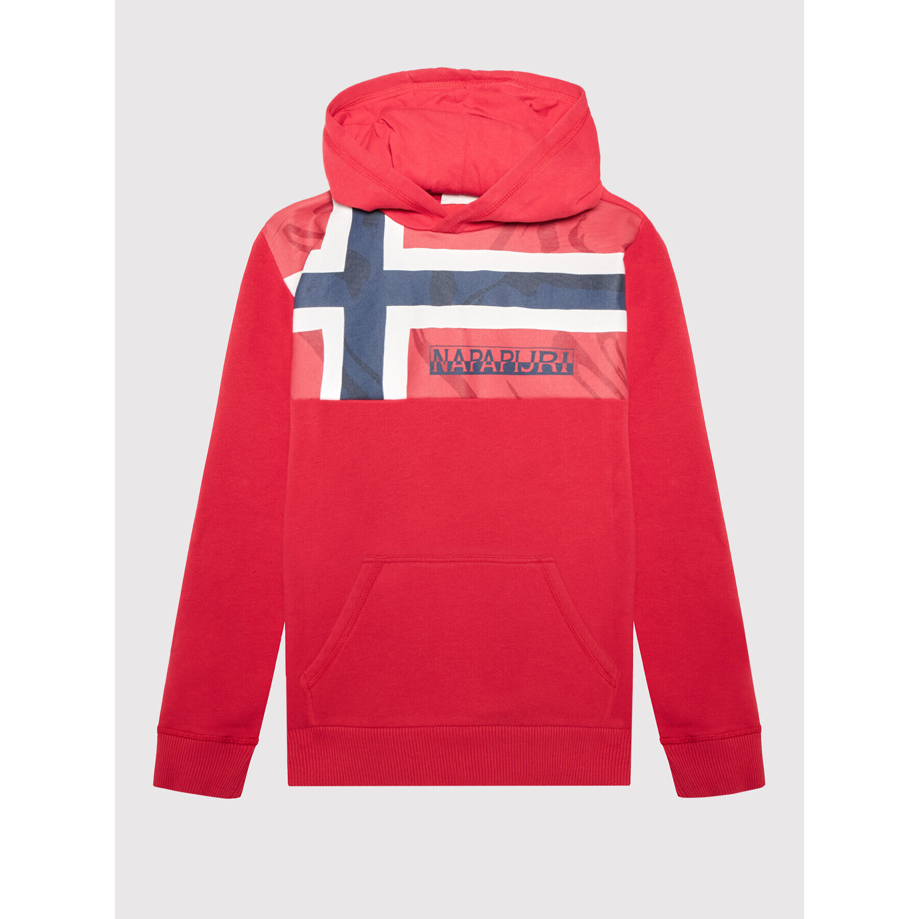 Napapijri Суитшърт Beri H NP0A4FOW D Червен Regular Fit - Pepit.bg