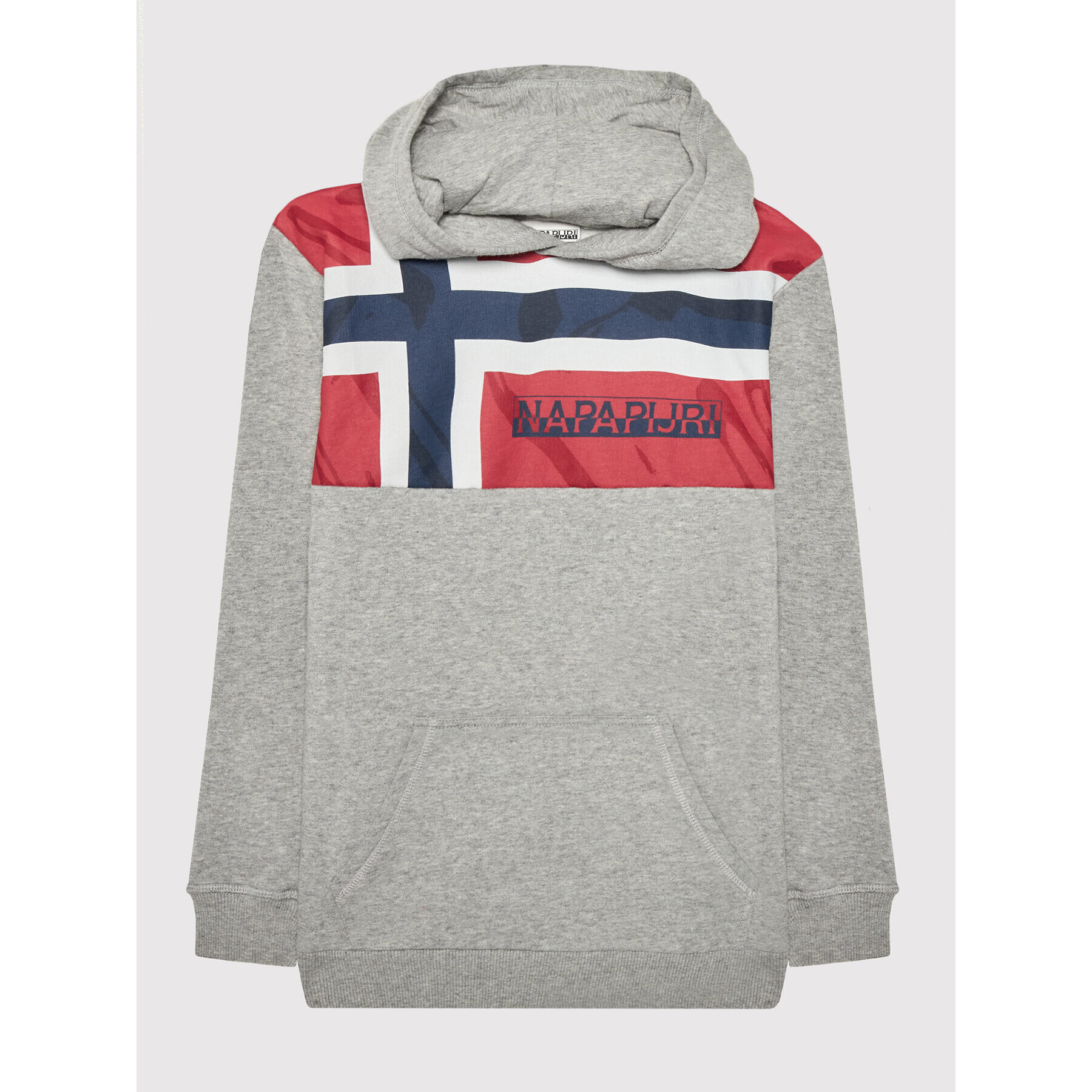 Napapijri Суитшърт Beri H NP0A4FOW S Сив Regular Fit - Pepit.bg