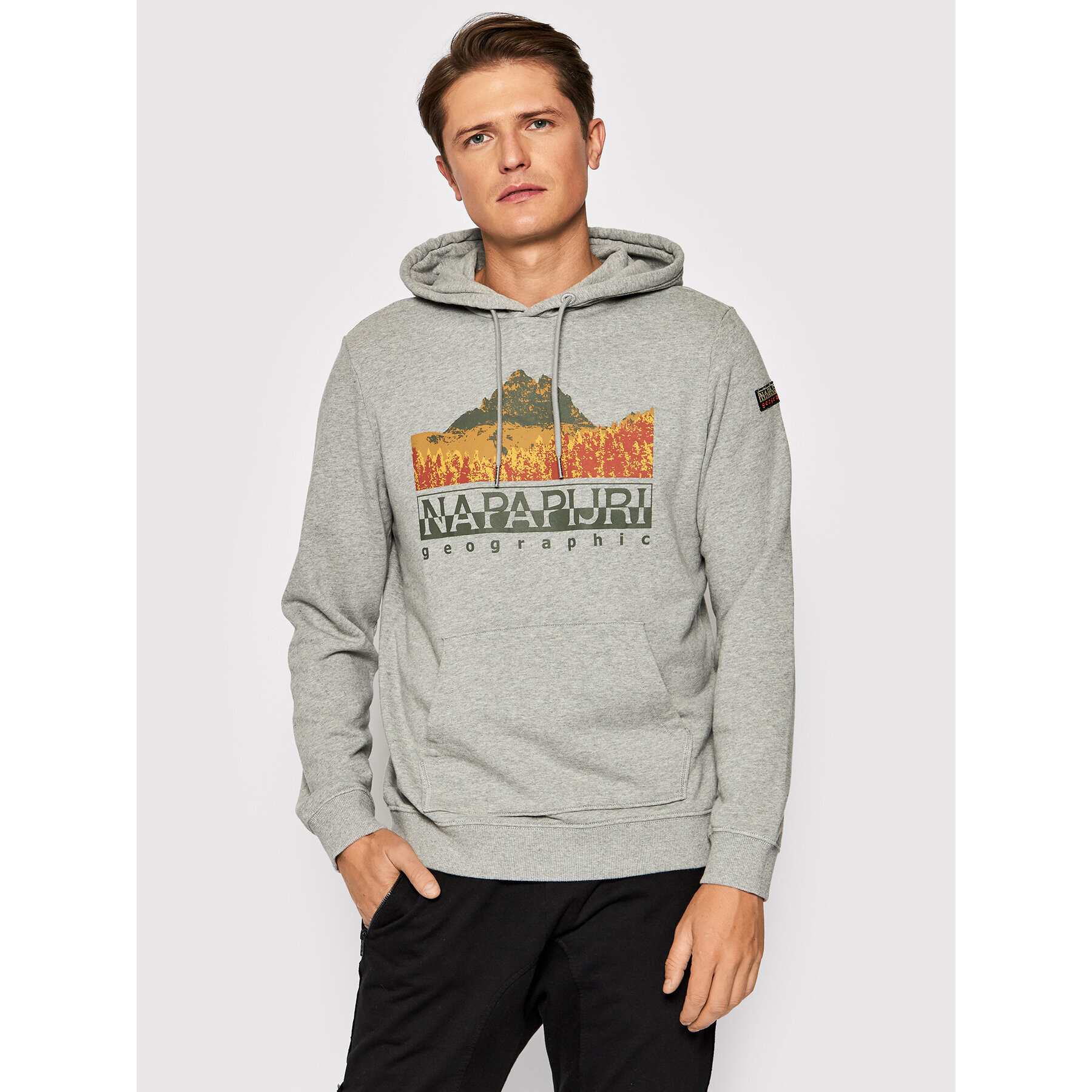 Napapijri Суитшърт Bett NP0A4FVD Сив Regular Fit - Pepit.bg