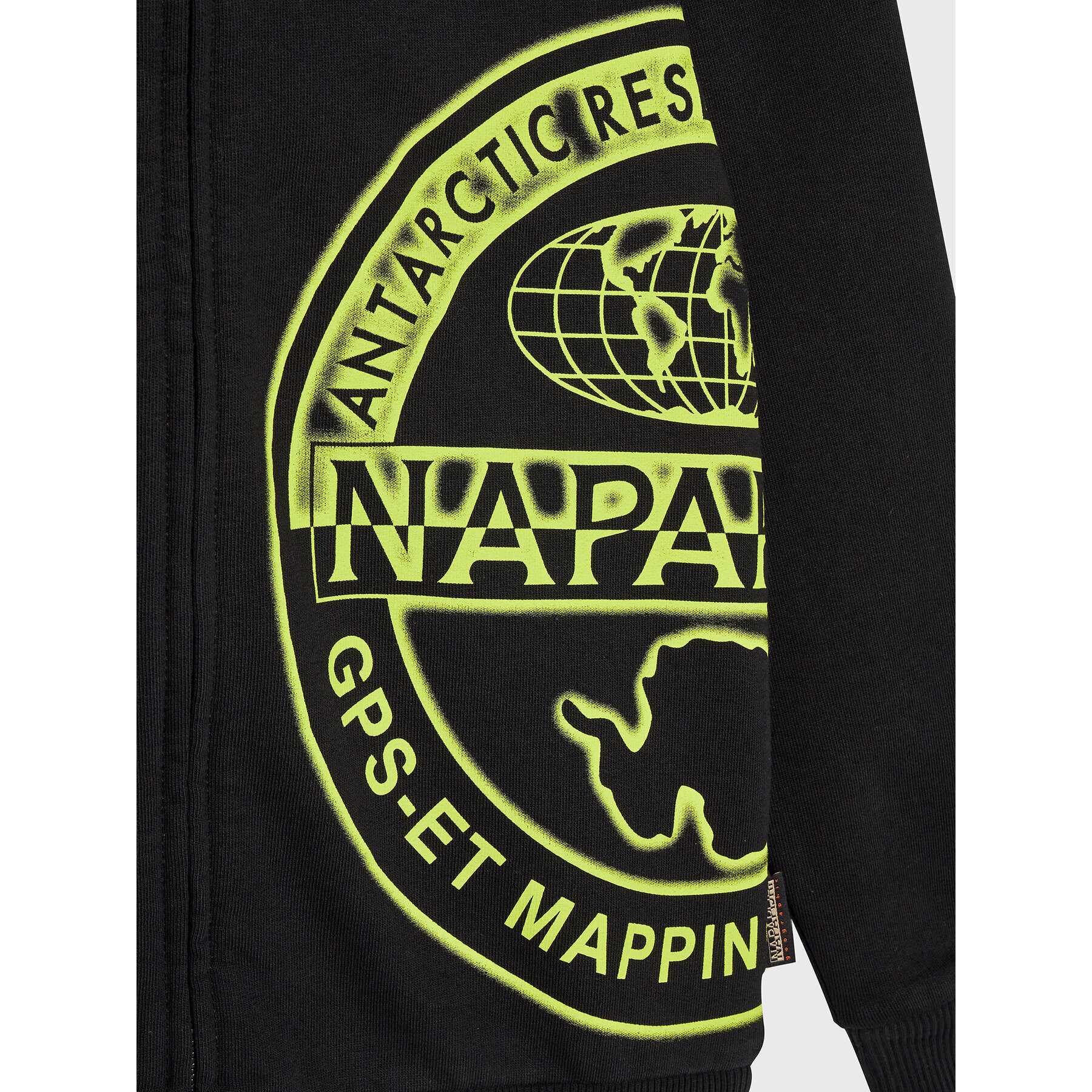 Napapijri Суитшърт Boreale NP0A4GW3 S Черен Regular Fit - Pepit.bg