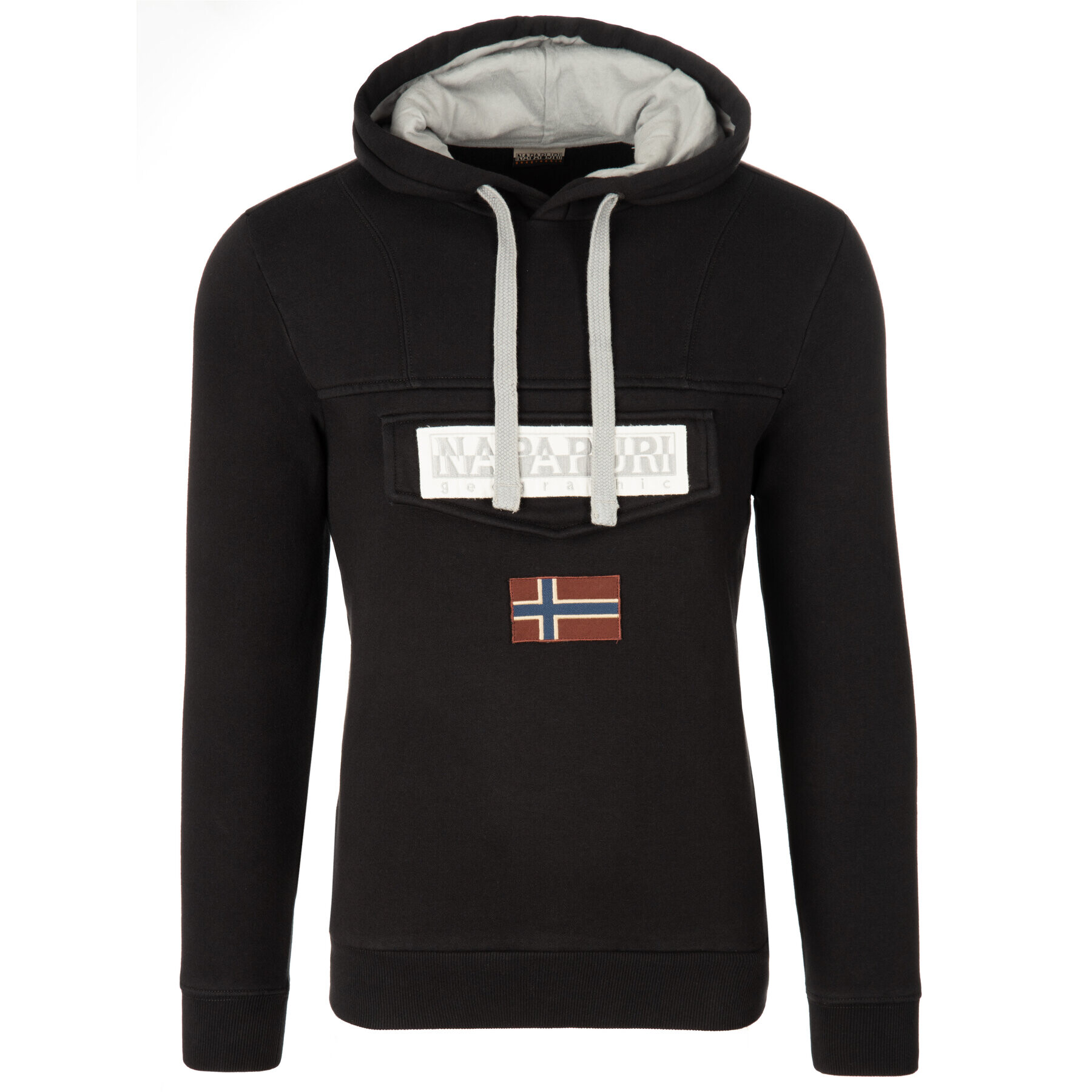 Napapijri Суитшърт Burgee N0YI7C Черен Regular Fit - Pepit.bg