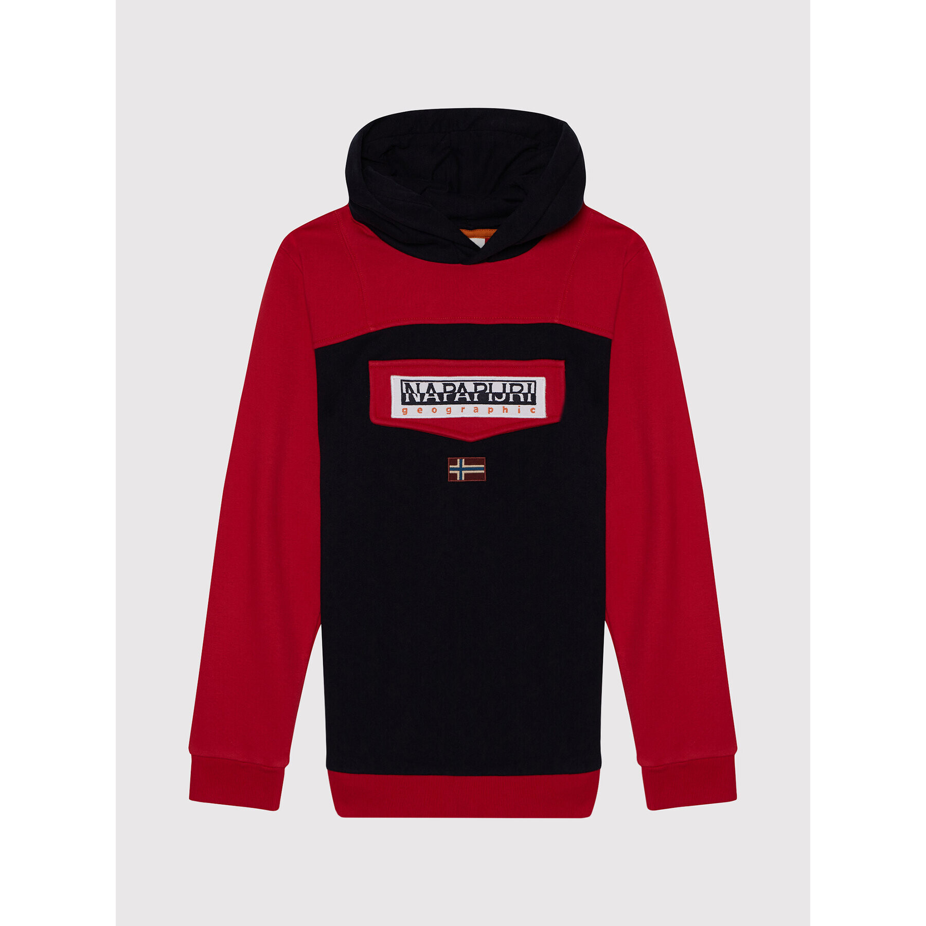 Napapijri Суитшърт Burgee NP0A4FW1 M Червен Regular Fit - Pepit.bg