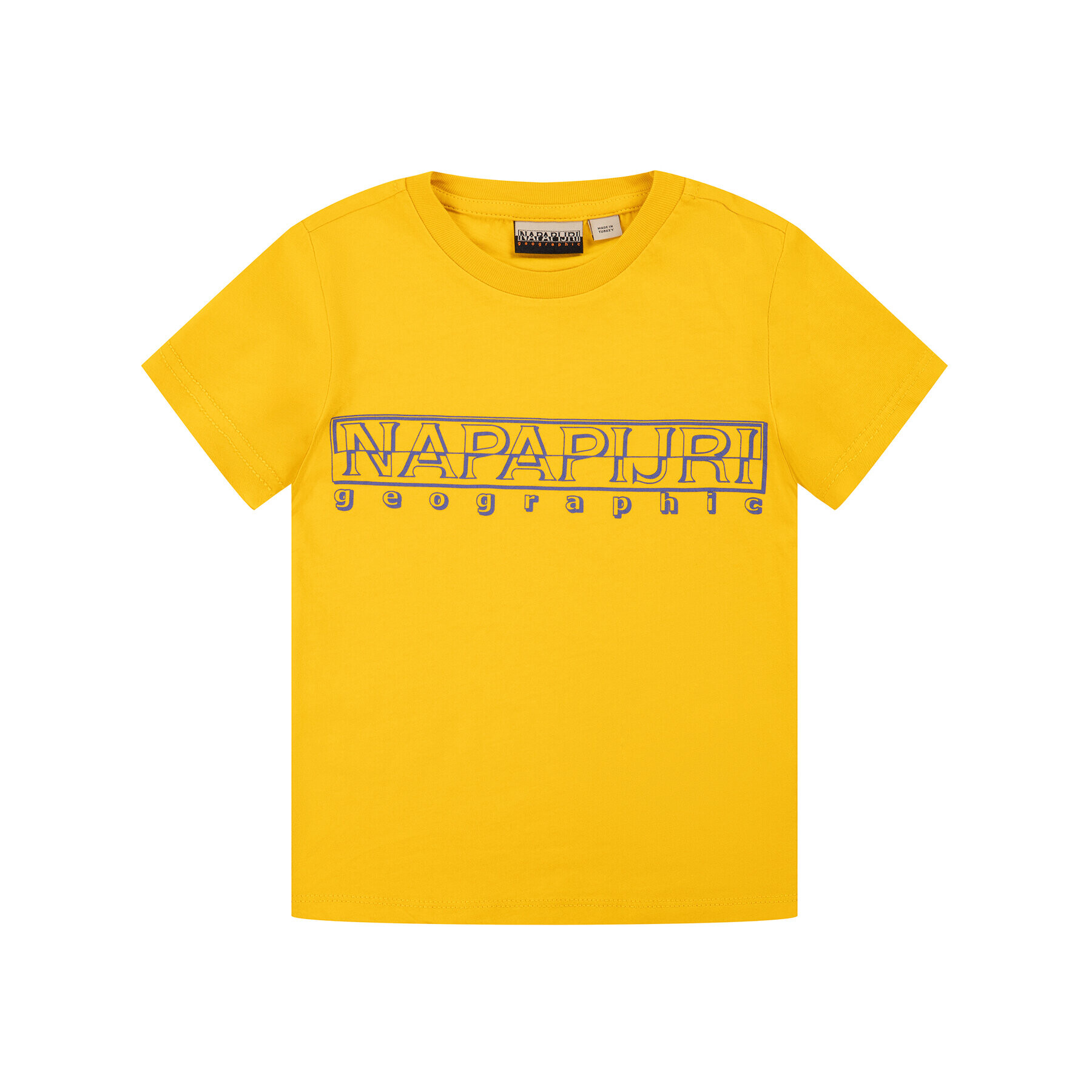 Napapijri Тишърт K Soli Ss Sum NP0A4EG5Y Жълт Regular Fit - Pepit.bg