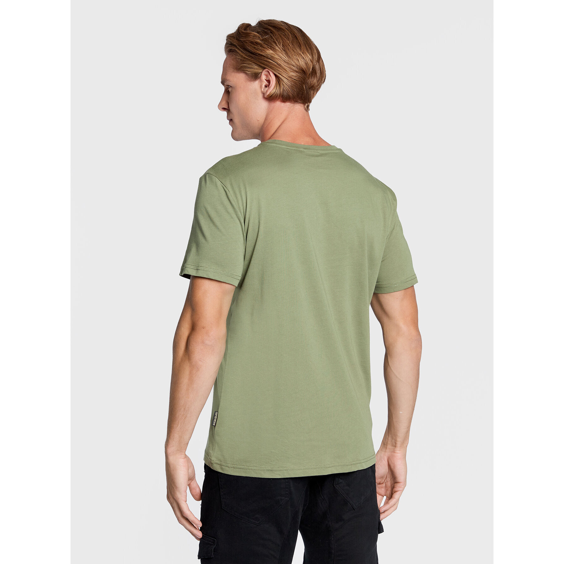 Napapijri Тишърт NP0A4FRP Зелен Regular Fit - Pepit.bg