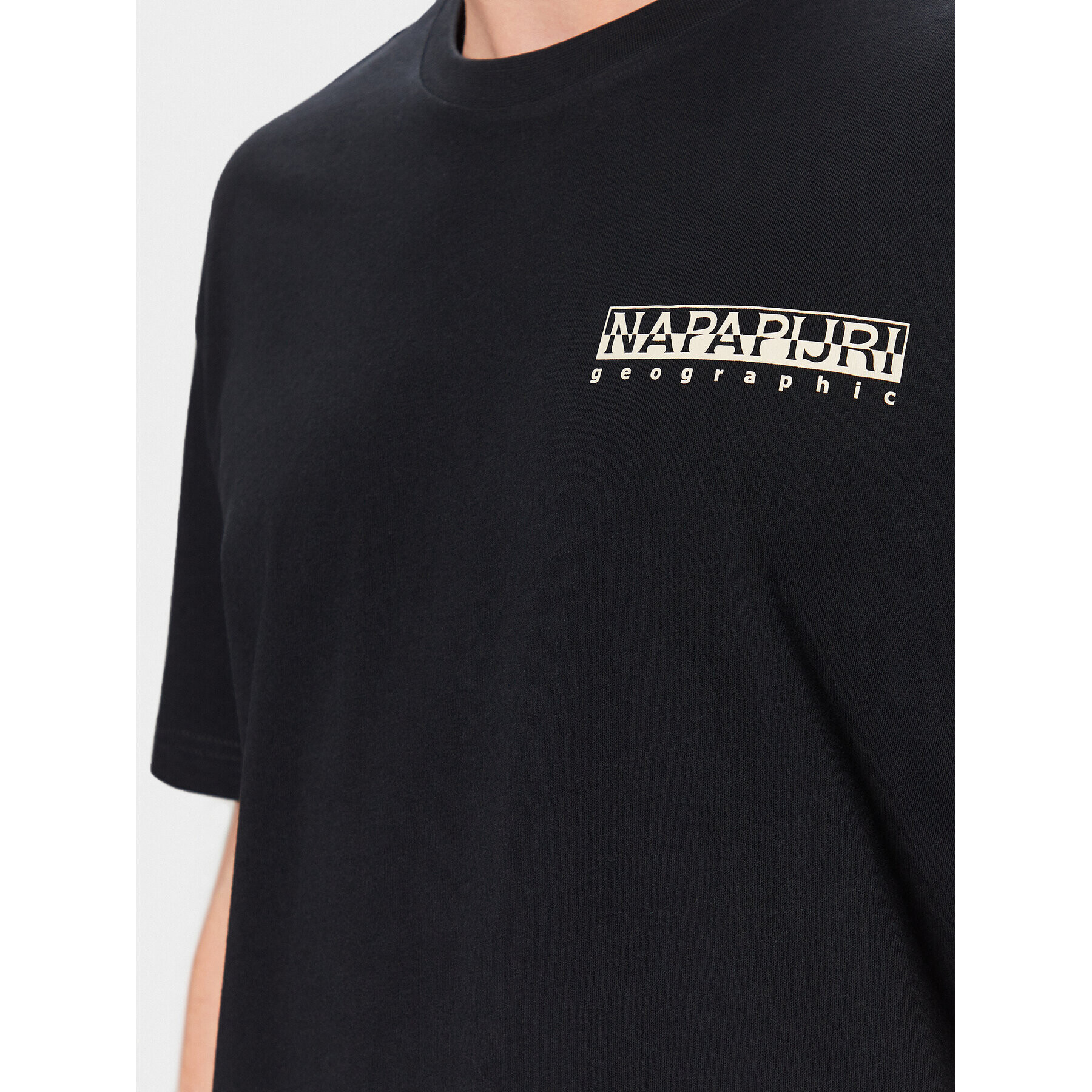 Napapijri Тишърт S-Bolivar NP0A4H28 Черен Regular Fit - Pepit.bg