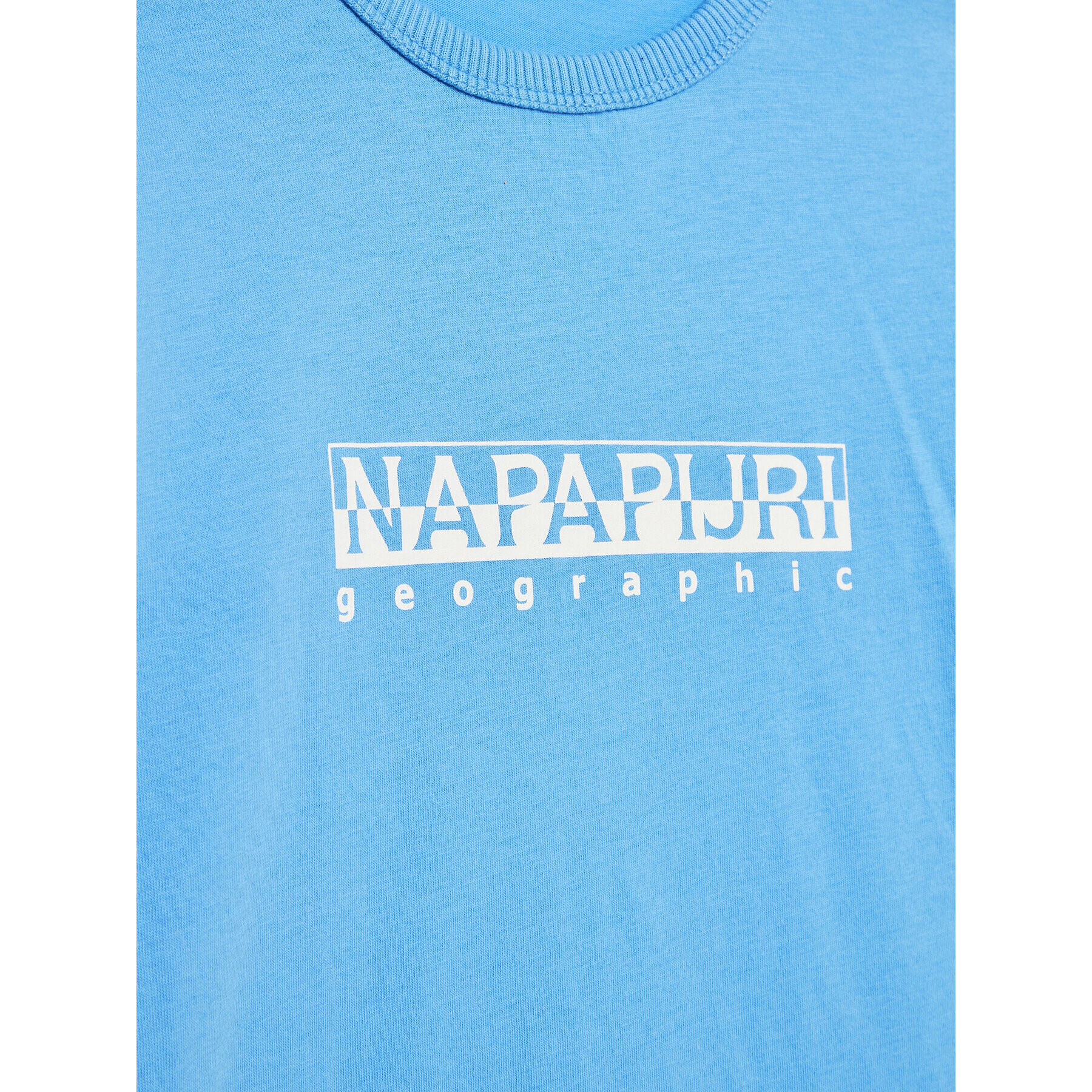 Napapijri Тишърт S-Box NP0A4G4P M Син Regular Fit - Pepit.bg