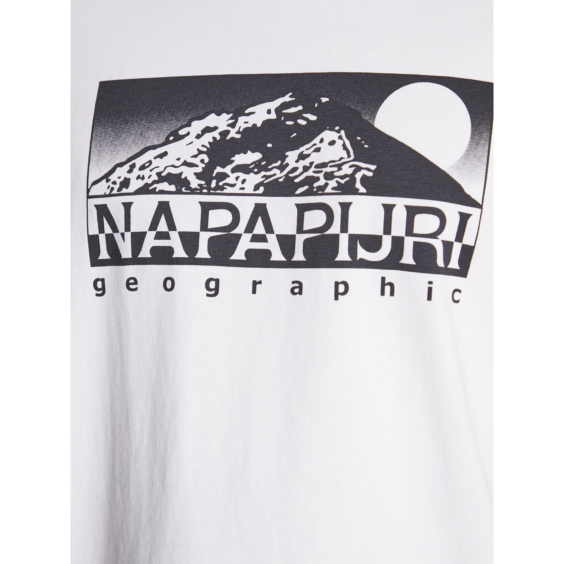 Napapijri Тишърт S-Quito Ss NP0A4H5E Бял Regular Fit - Pepit.bg