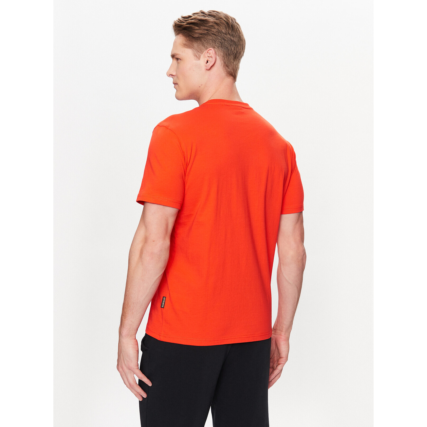 Napapijri Тишърт Salis NP0A4H8D Червен Regular Fit - Pepit.bg