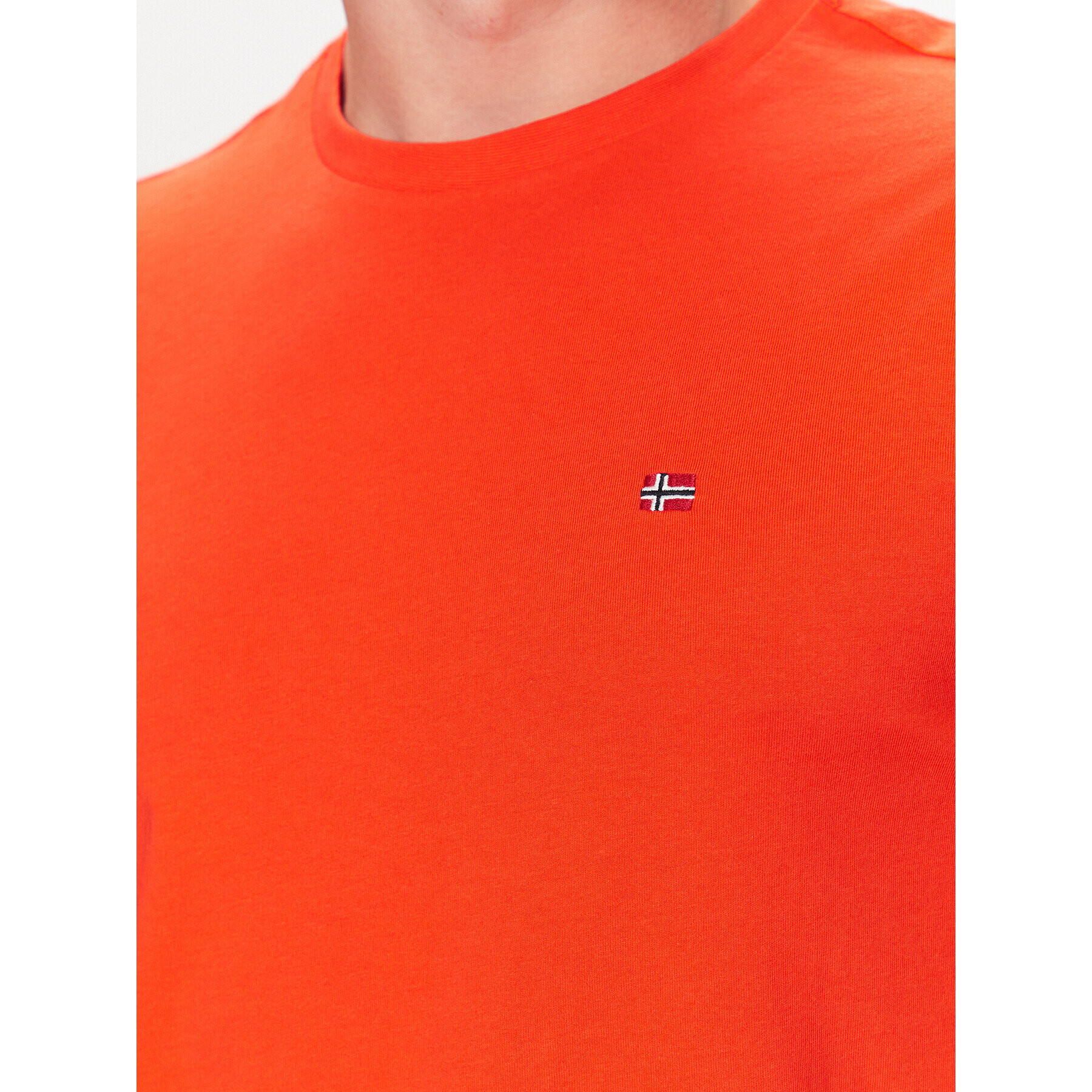Napapijri Тишърт Salis NP0A4H8D Червен Regular Fit - Pepit.bg