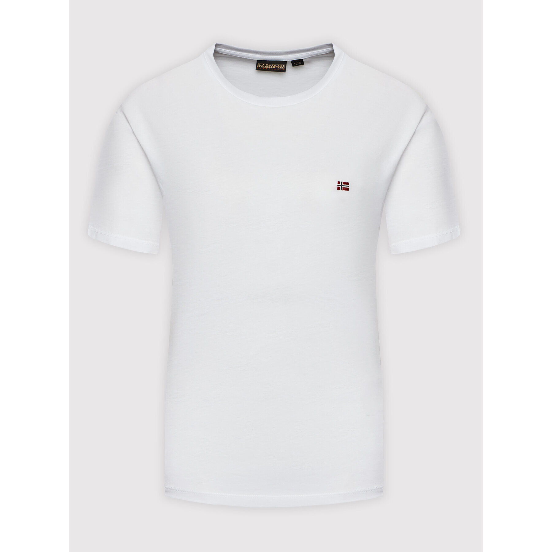 Napapijri Тишърт Salis Ss W 2 NP0A4FSL Бял Regular Fit - Pepit.bg