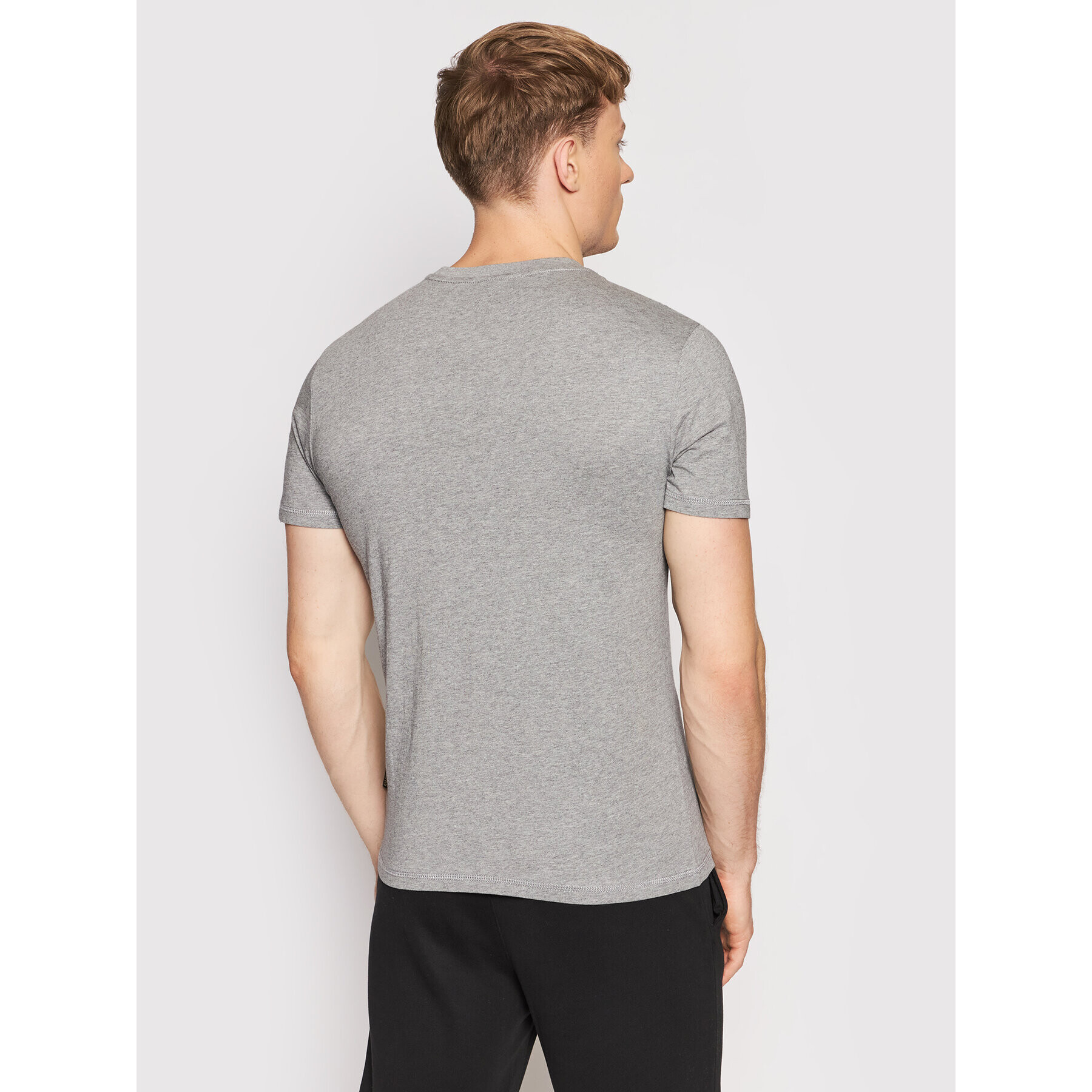 Napapijri Тишърт Sench NP0A4FRR Сив Regular Fit - Pepit.bg
