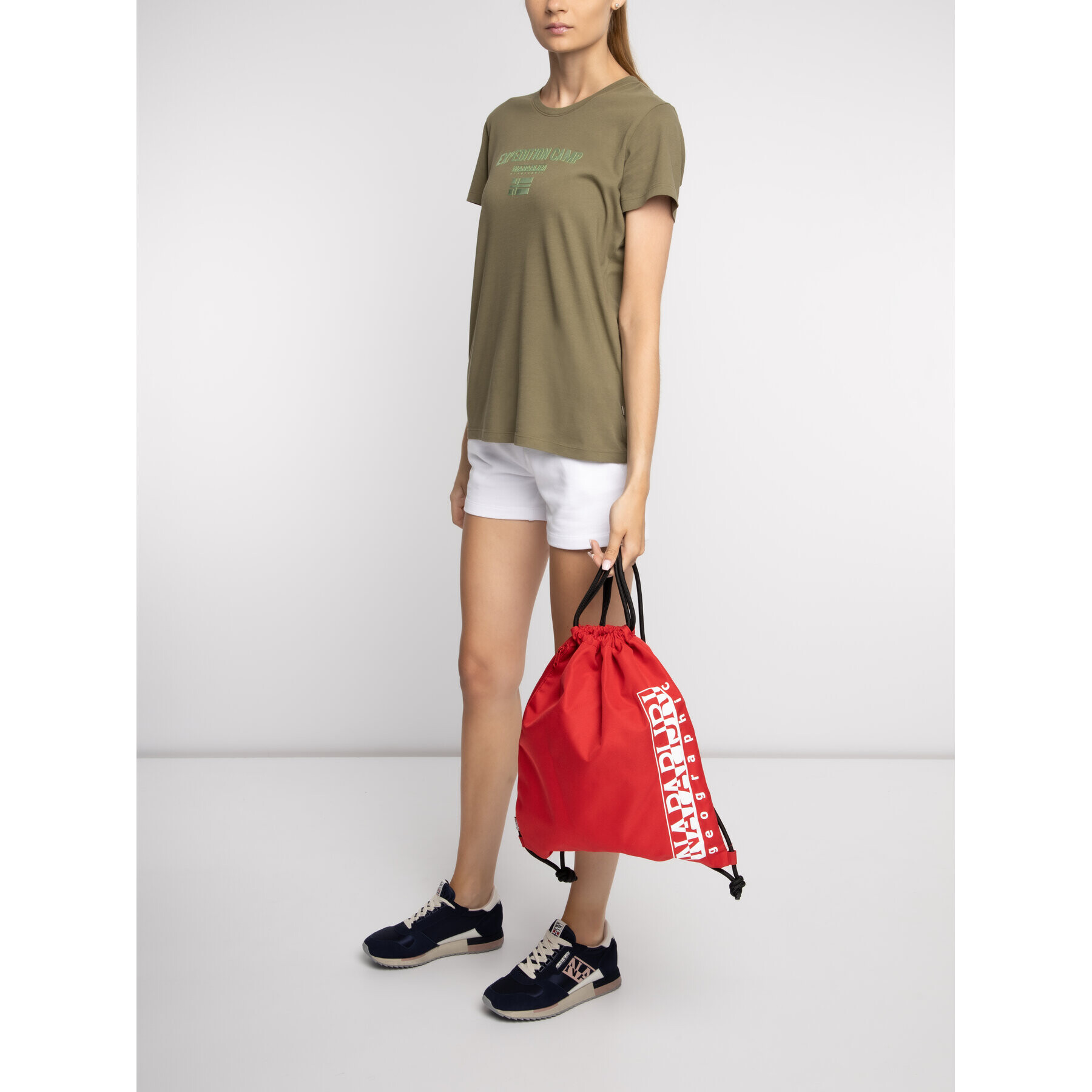 Napapijri Тишърт Sonthe W N0YIKR Зелен Regular Fit - Pepit.bg