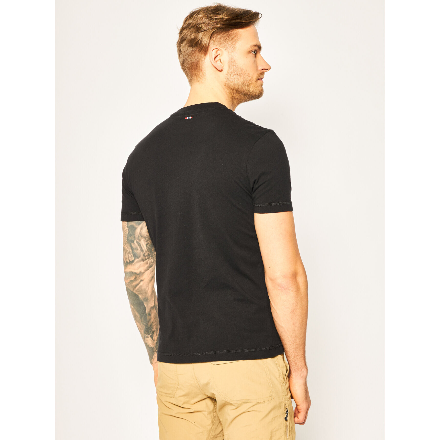 Napapijri Тишърт Sovico NP0A4E38 Черен Regular Fit - Pepit.bg