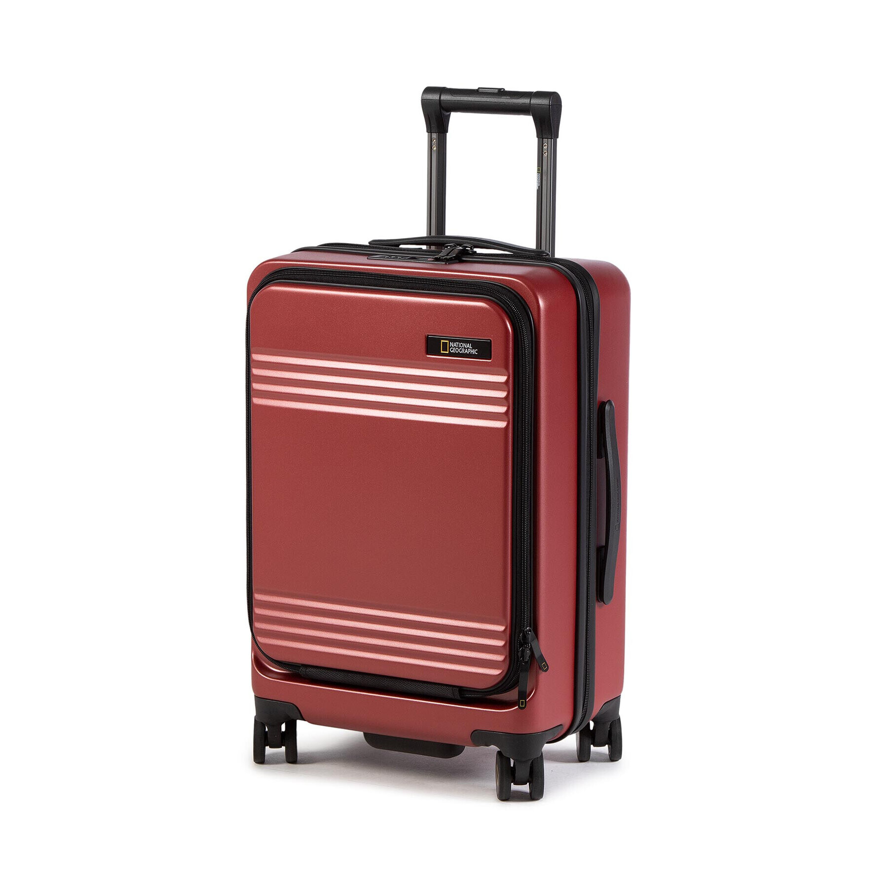 National Geographic Малък твърд куфар Luggage N165HA.49.56 Червен - Pepit.bg