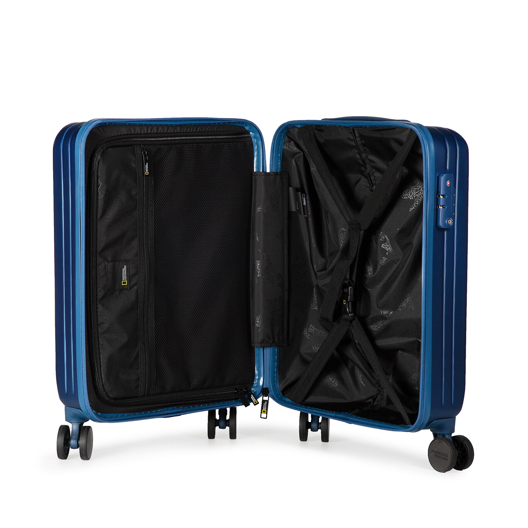National Geographic Малък твърд куфар Pulse N171HA.49.39 Син - Pepit.bg