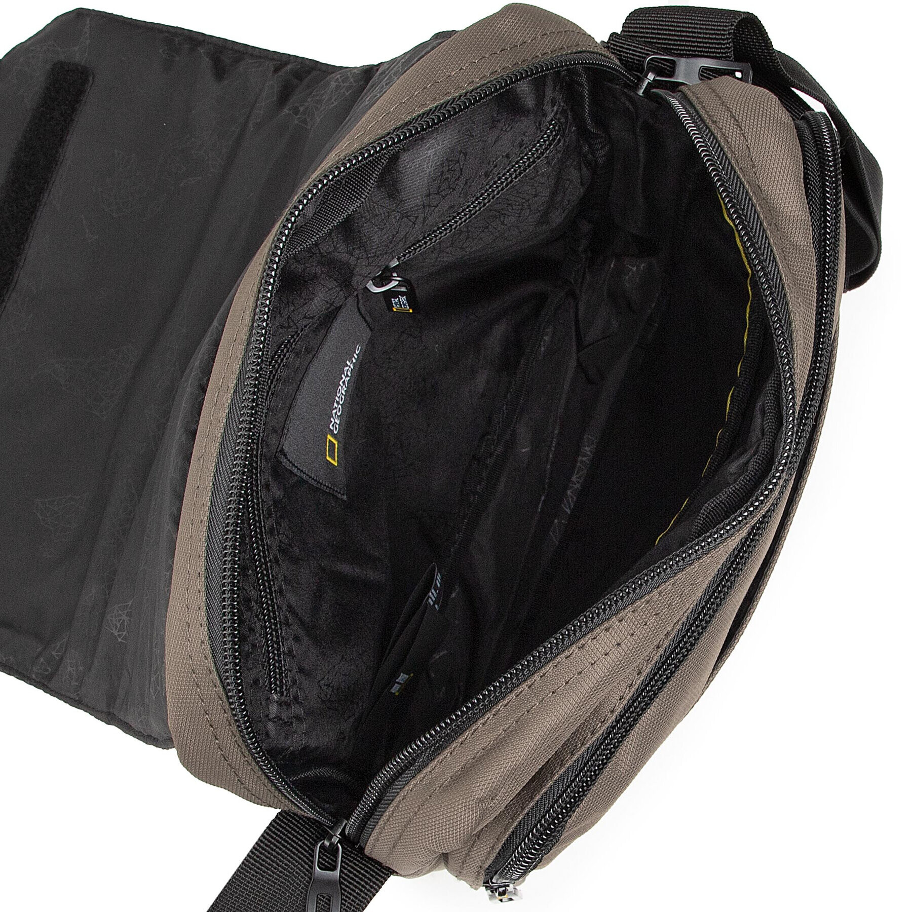 National Geographic Мъжка чантичка Shoulder Bag N00707.11 Зелен - Pepit.bg