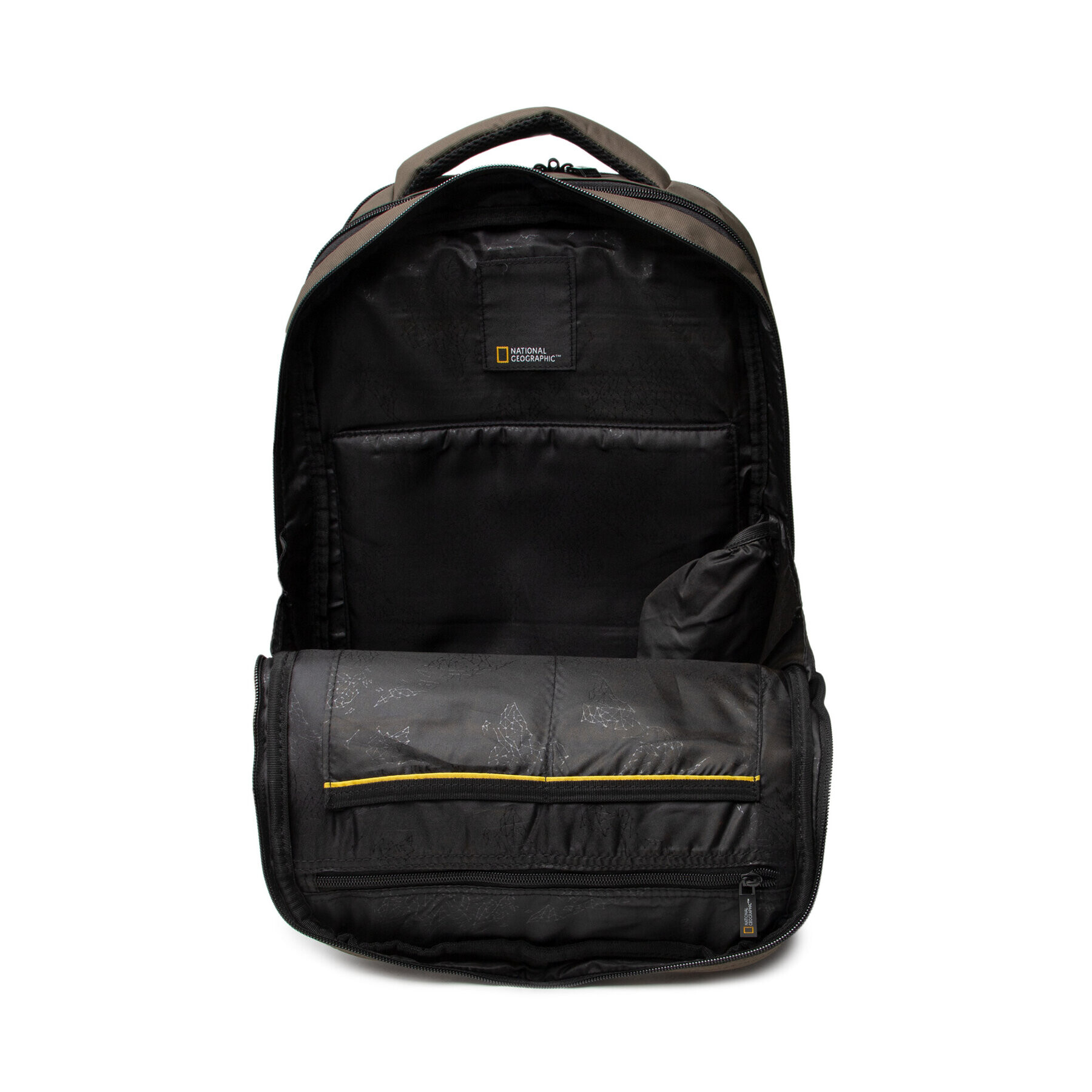 National Geographic Раница Backpack 3 Compartments N00710.11 Зелен - Pepit.bg