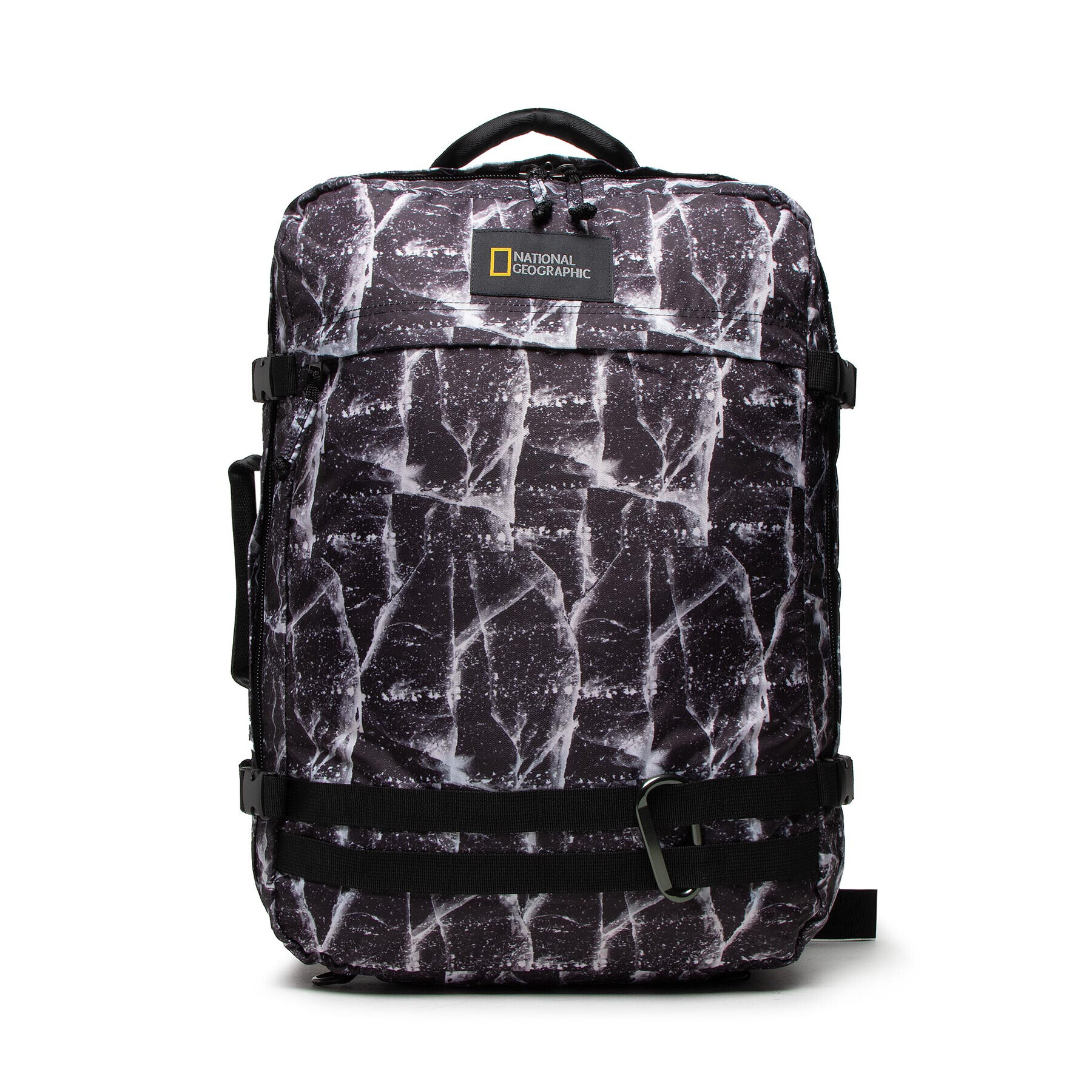 National Geographic Раница Ng Hybrid Backpack Cracked N11801.96CRA Черен - Pepit.bg