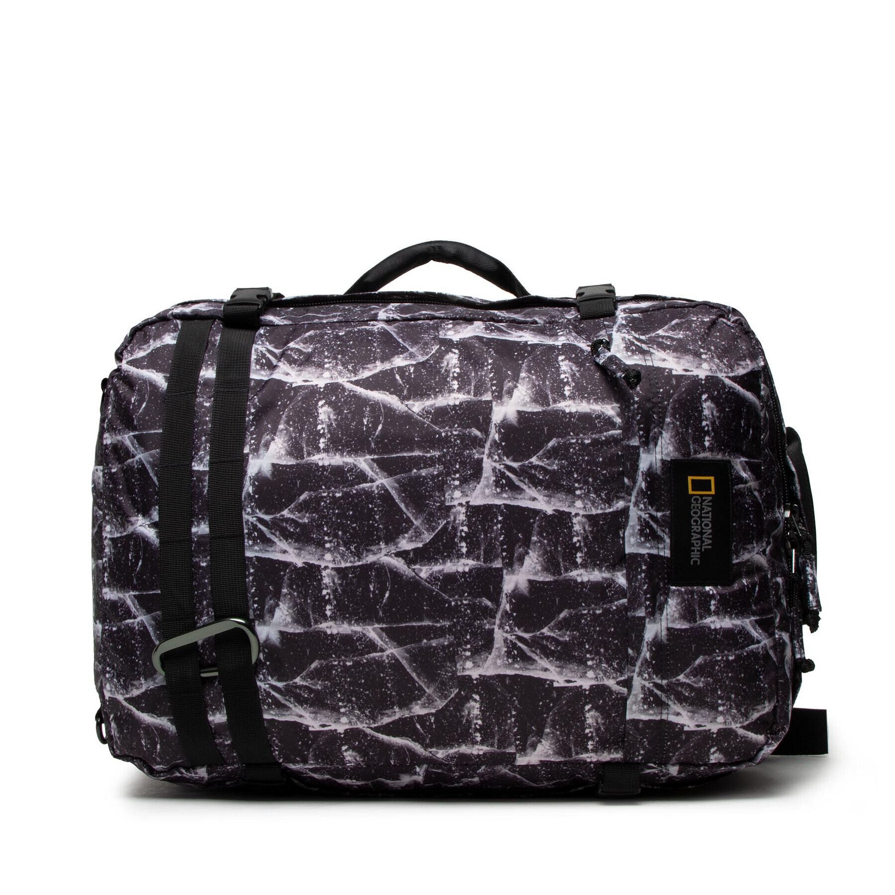 National Geographic Раница Ng Hybrid Backpack Cracked N11801.96CRA Черен - Pepit.bg