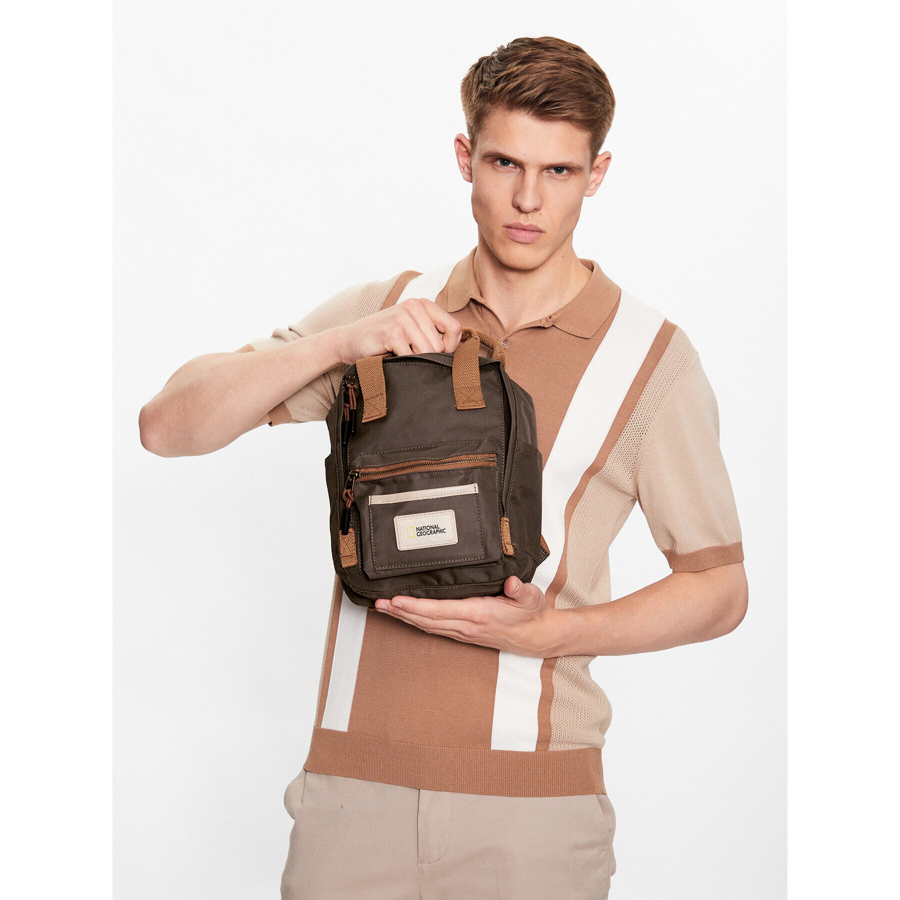 National Geographic Раница Small Backpack N19182 Зелен - Pepit.bg