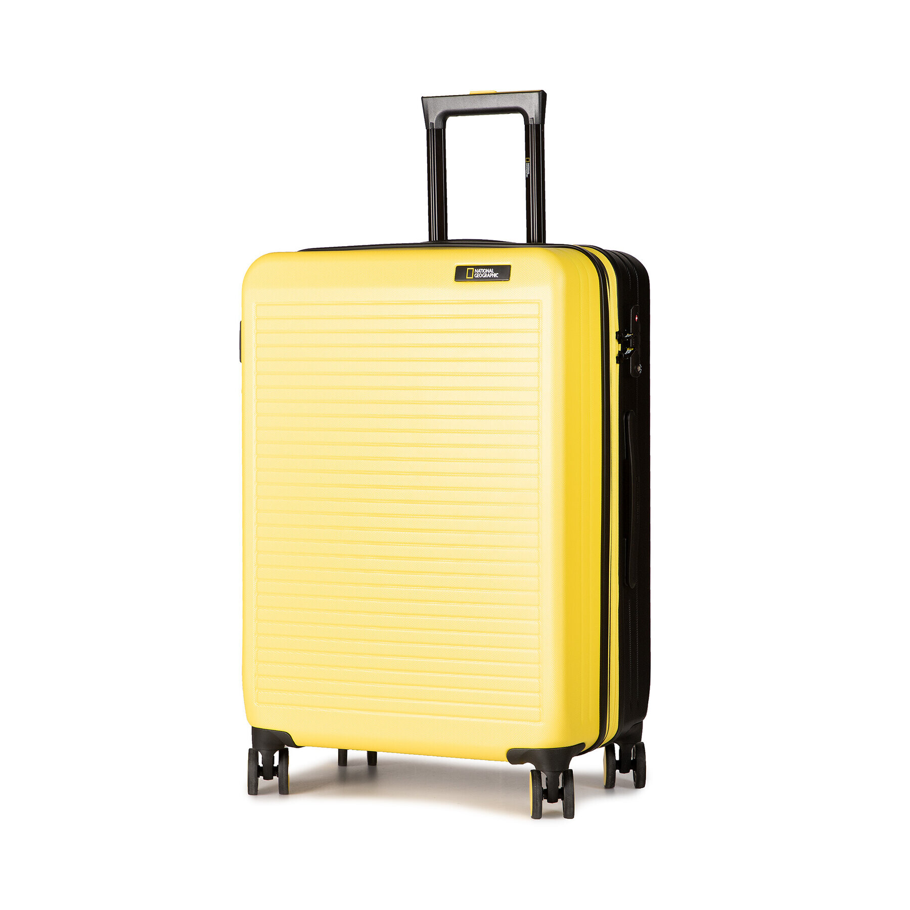 National Geographic Среден твърд куфар Pulse N171HB.60.26 Жълт - Pepit.bg