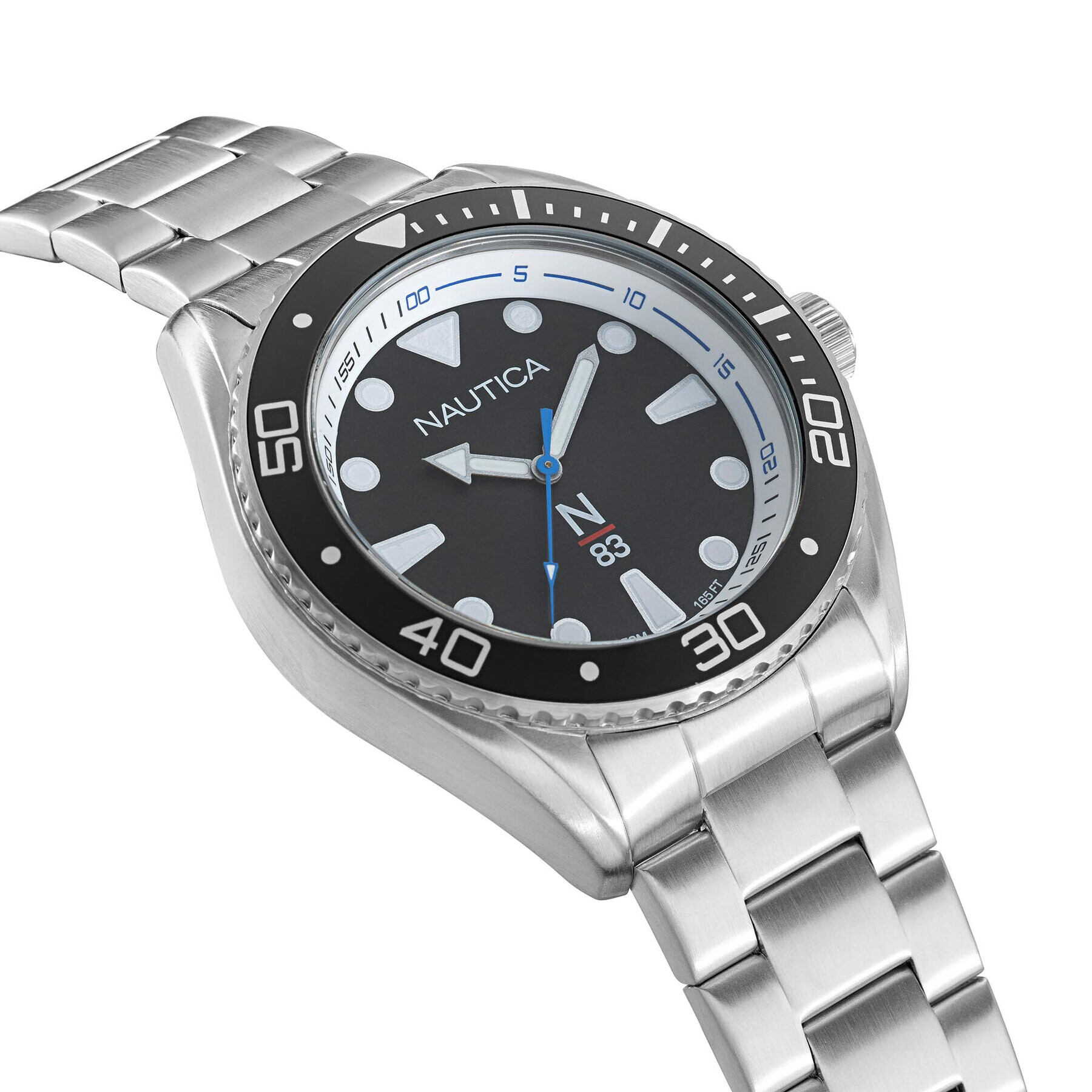 Nautica Часовник NAPFWF117 Сребрист - Pepit.bg