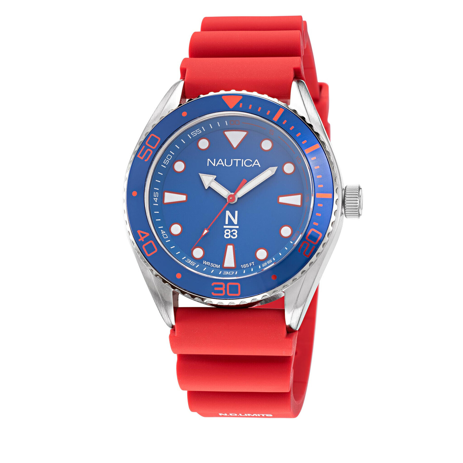 Nautica Часовник NAPFWS220 Червен - Pepit.bg