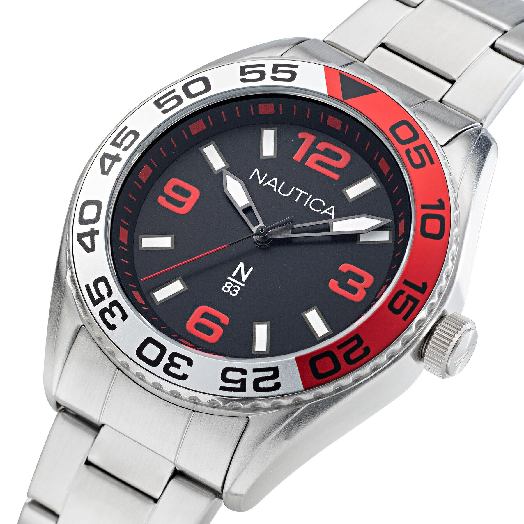 Nautica Часовник NAPFWS306 Сребрист - Pepit.bg