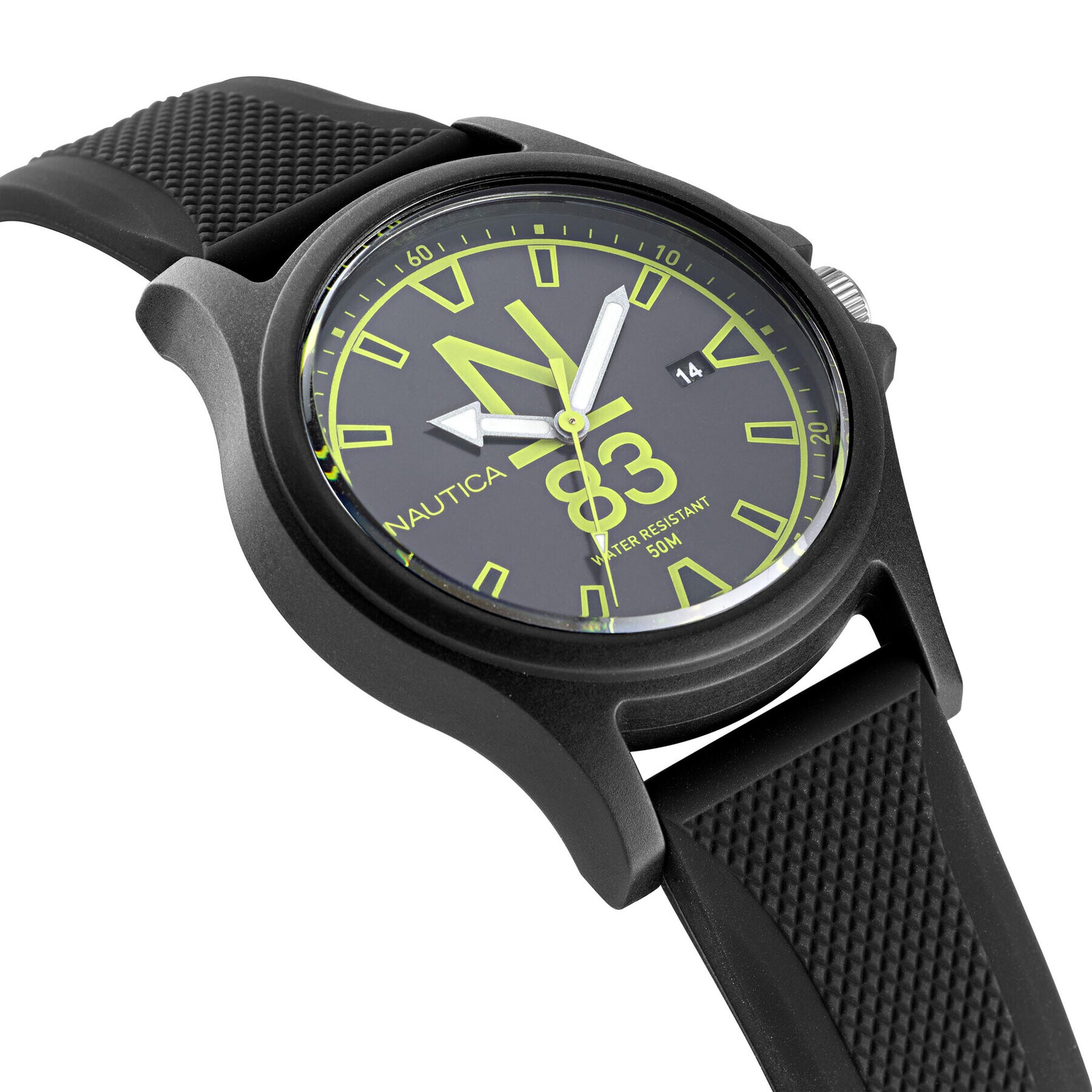 Nautica Часовник NAPJSS221 Черен - Pepit.bg
