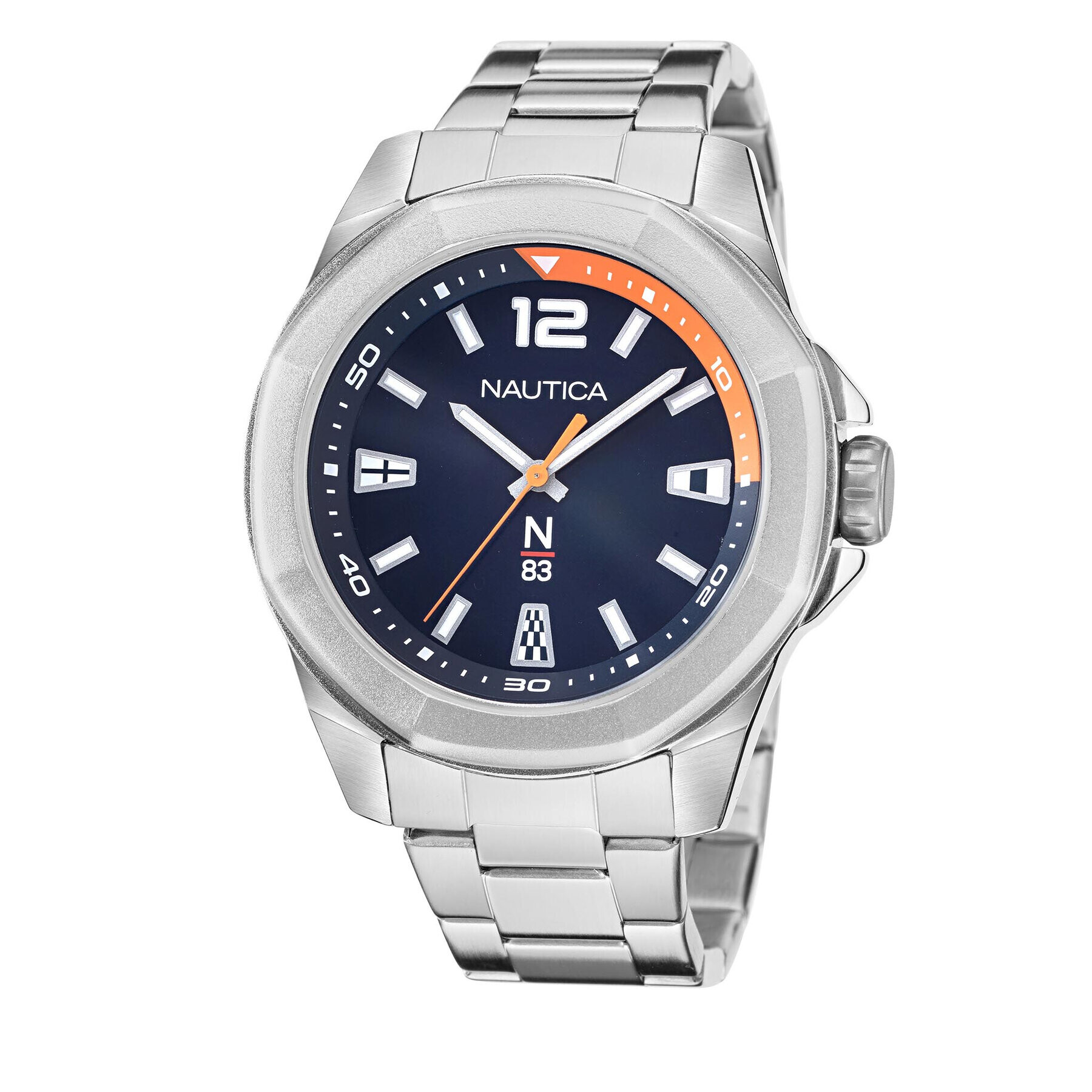 Nautica Часовник NAPTBF103 Сребрист - Pepit.bg