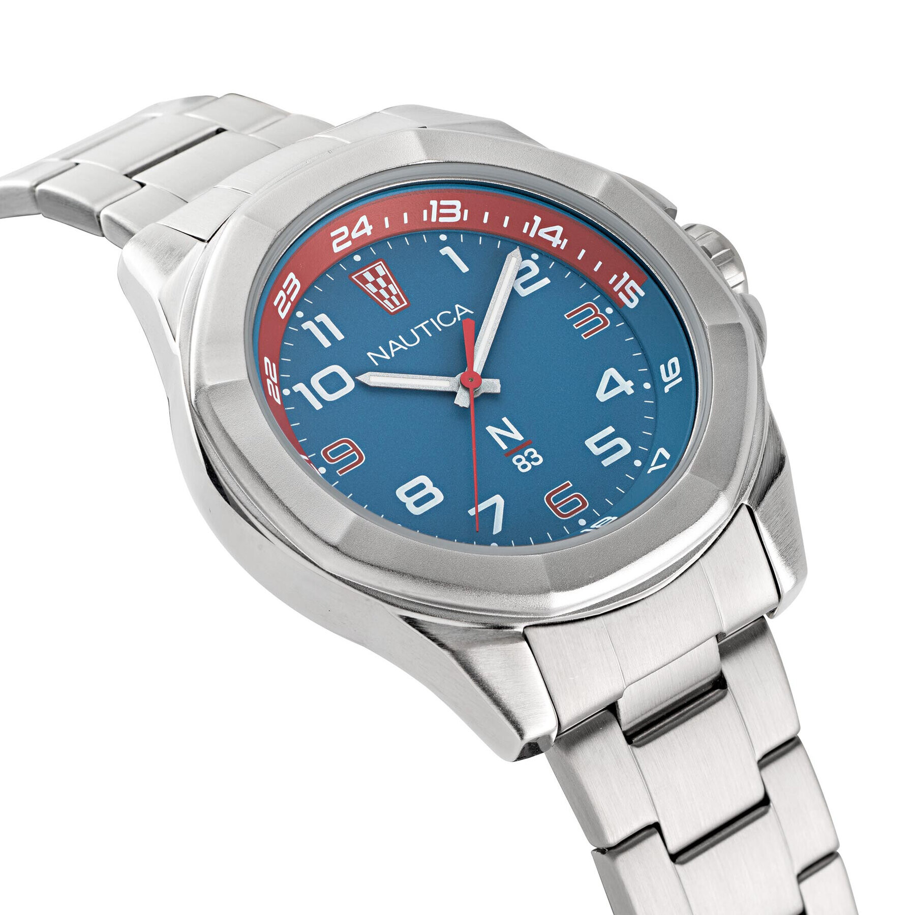 Nautica Часовник NAPTBS206 Сребрист - Pepit.bg