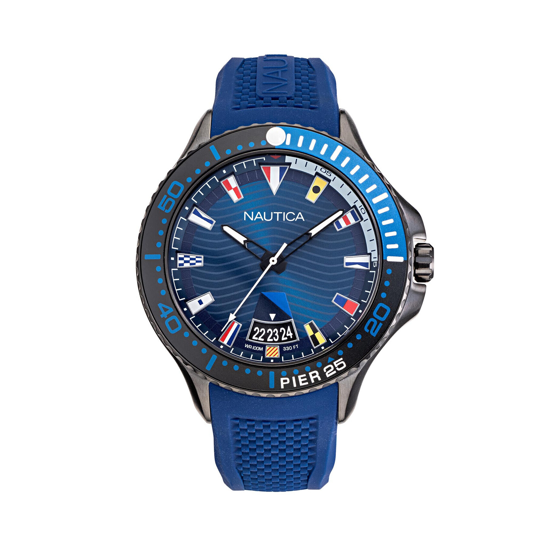 Nautica Часовник Pier 25 NAPP25F08 Тъмносин - Pepit.bg