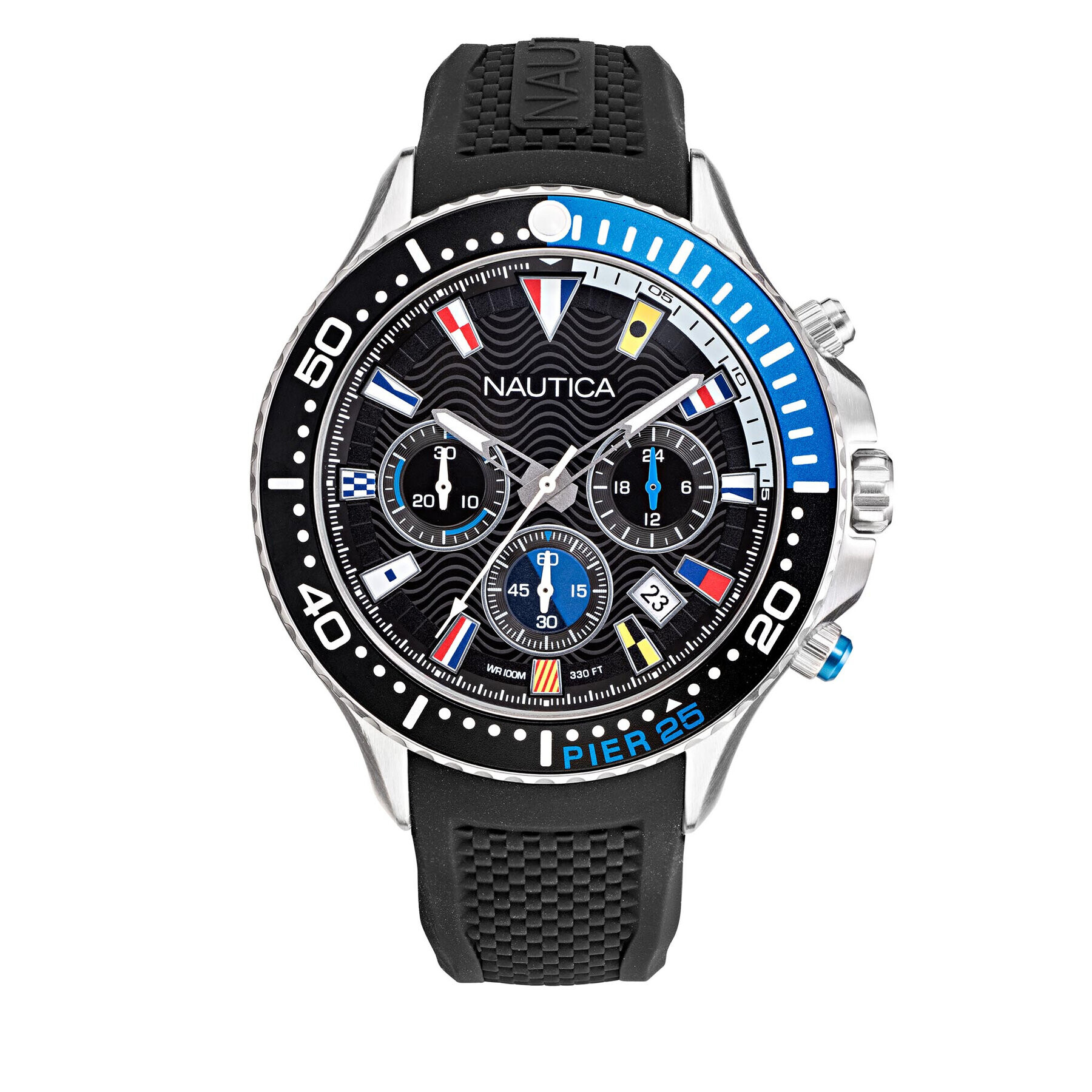Nautica Часовник Pier NAPP25F09 Черен - Pepit.bg