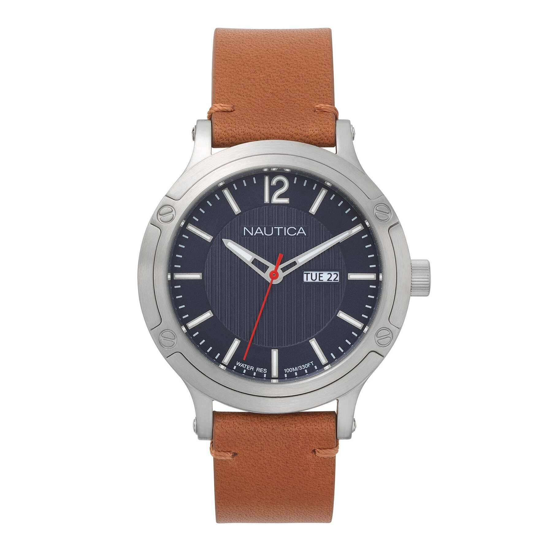 Nautica Часовник Porthole NAPPRH020 Кафяв - Pepit.bg