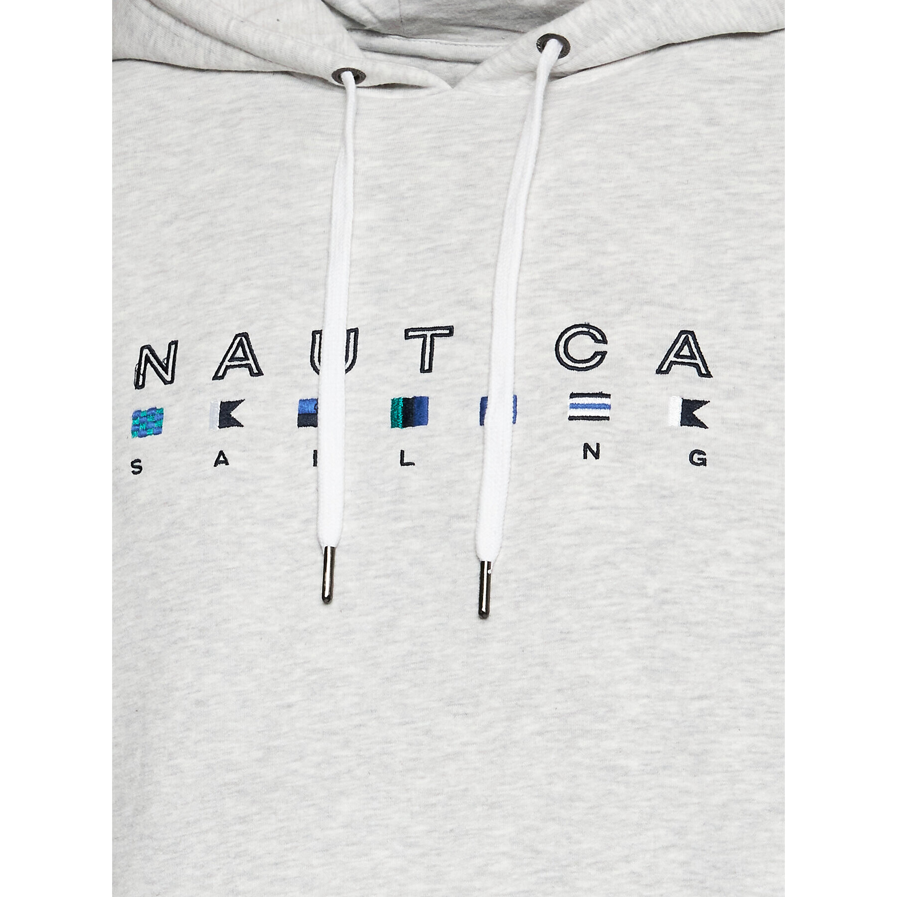 Nautica Суитшърт Milo N1G00402 Сив Regular Fit - Pepit.bg