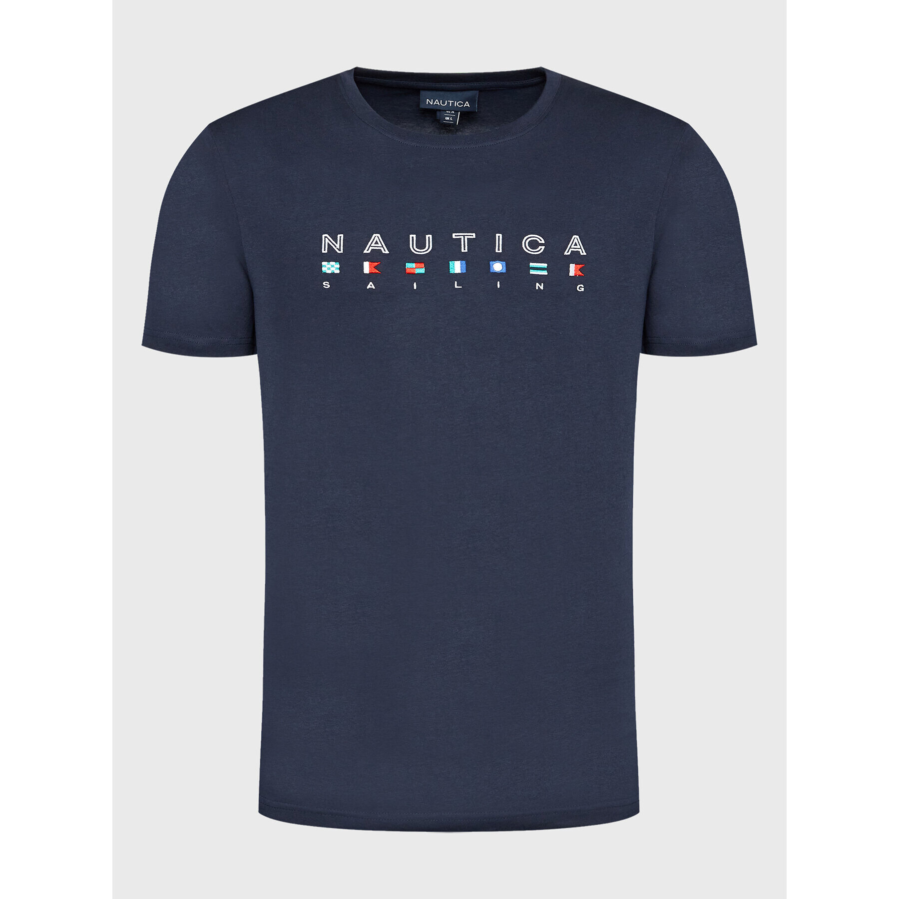 Nautica Тишърт Noah N1G00403 Тъмносин Regular Fit - Pepit.bg