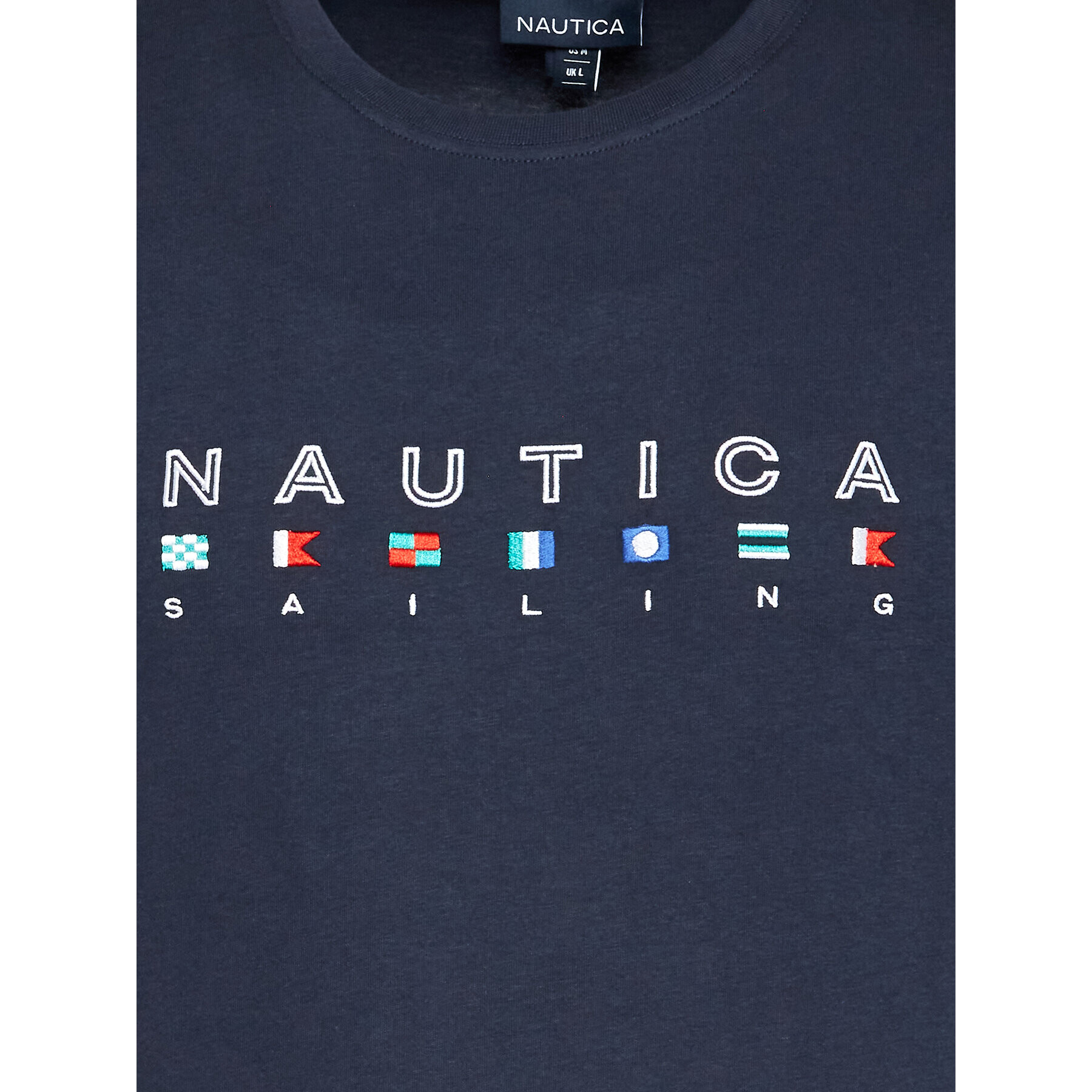 Nautica Тишърт Noah N1G00403 Тъмносин Regular Fit - Pepit.bg