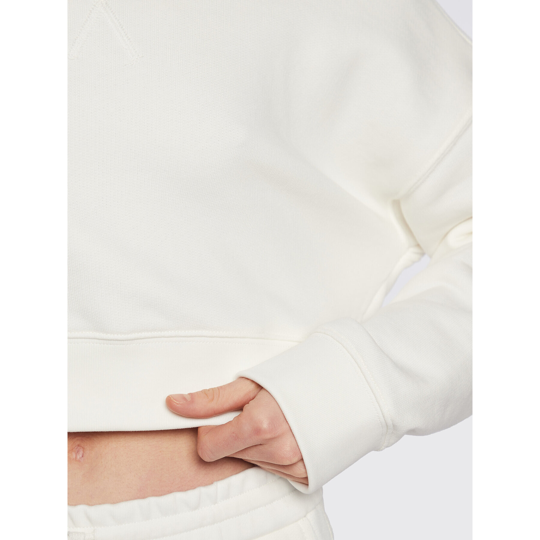 N°21 Суитшърт 23E N2M0 E012 4038 Екрю Regular Fit - Pepit.bg