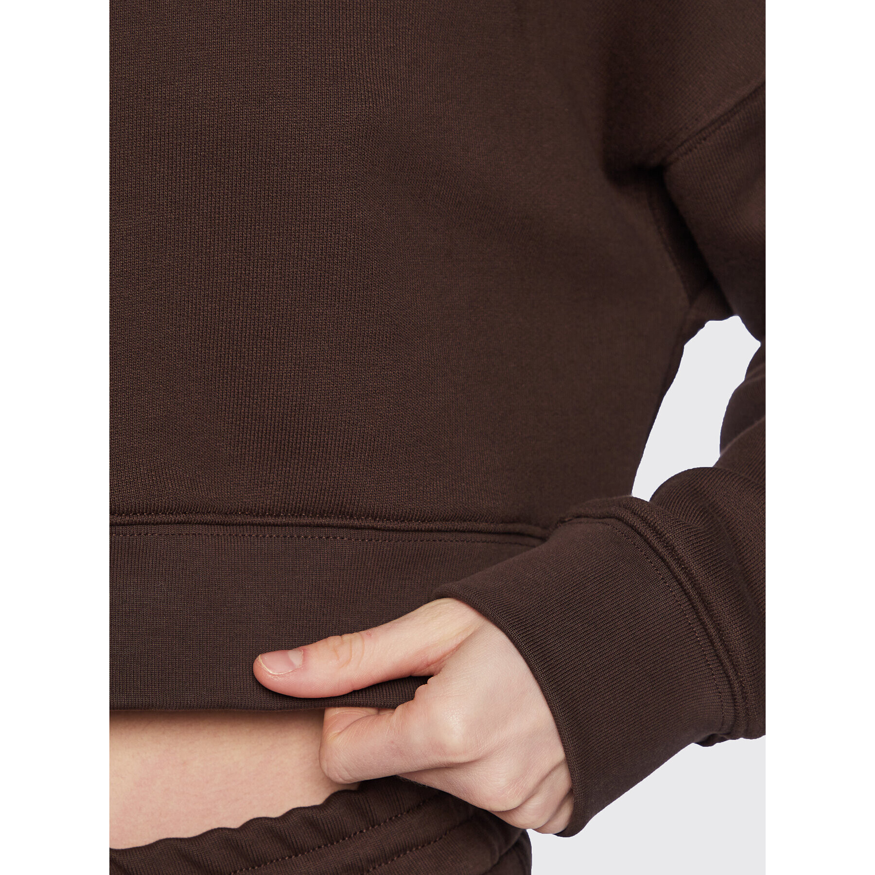 N°21 Суитшърт 23E N2M0 E012 4038 Кафяв Regular Fit - Pepit.bg