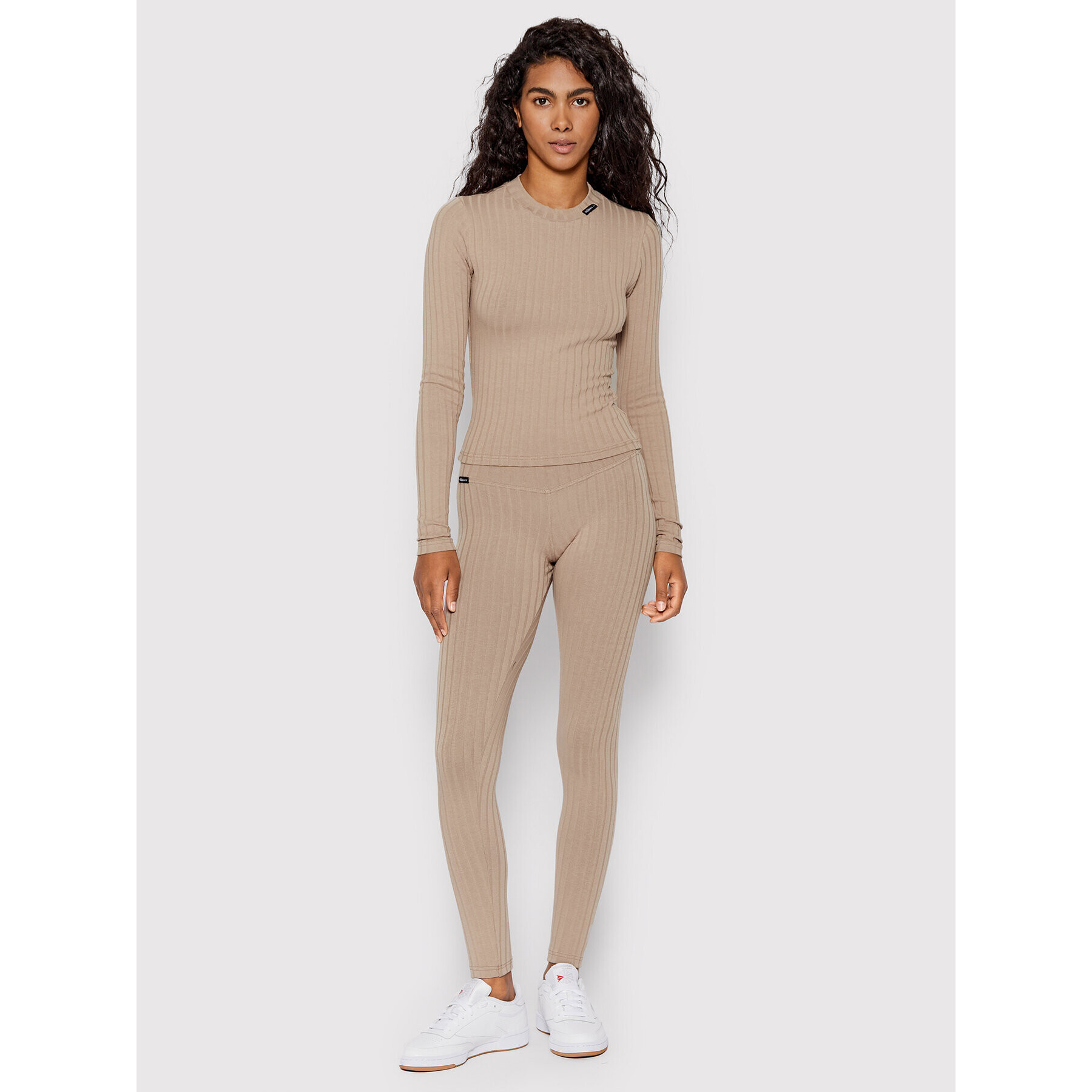 NEBBIA Блуза 415 Кафяв Slim Fit - Pepit.bg