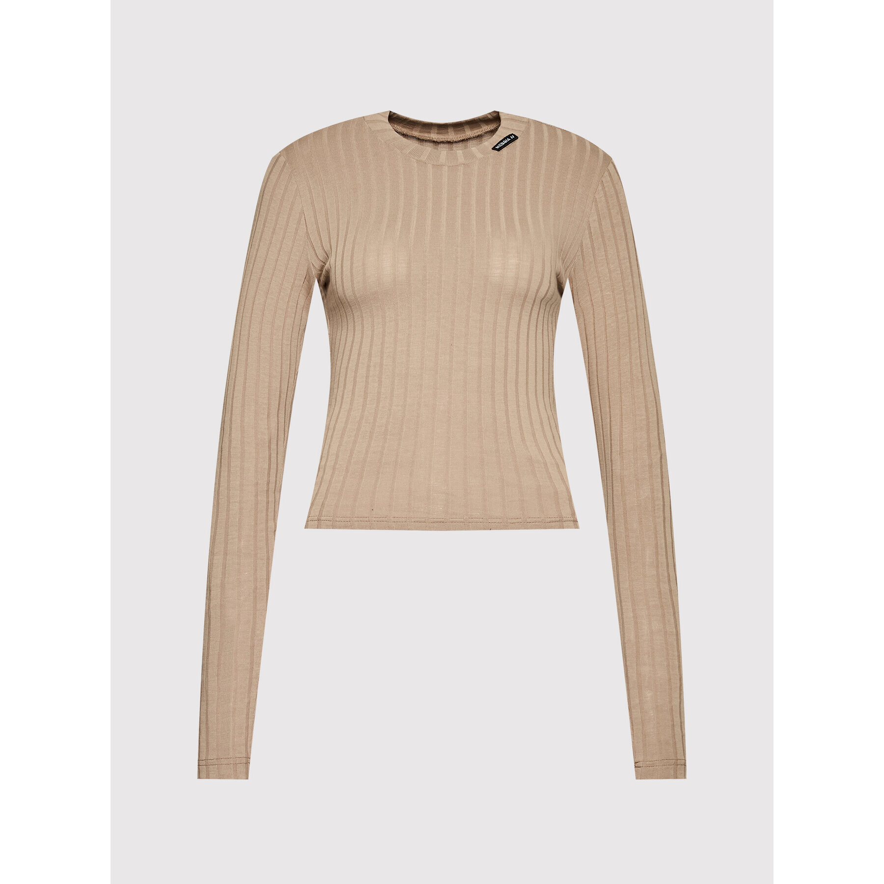 NEBBIA Блуза 415 Кафяв Slim Fit - Pepit.bg