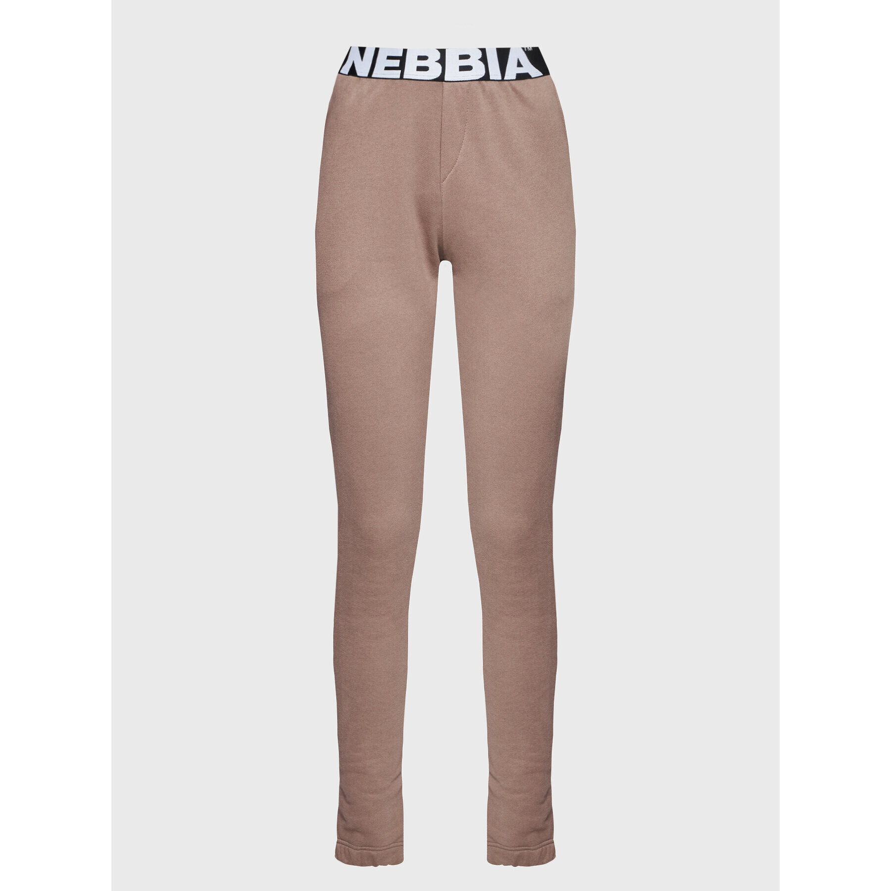 NEBBIA Долнище анцуг Iconic 408 Кафяв Relaxed Fit - Pepit.bg