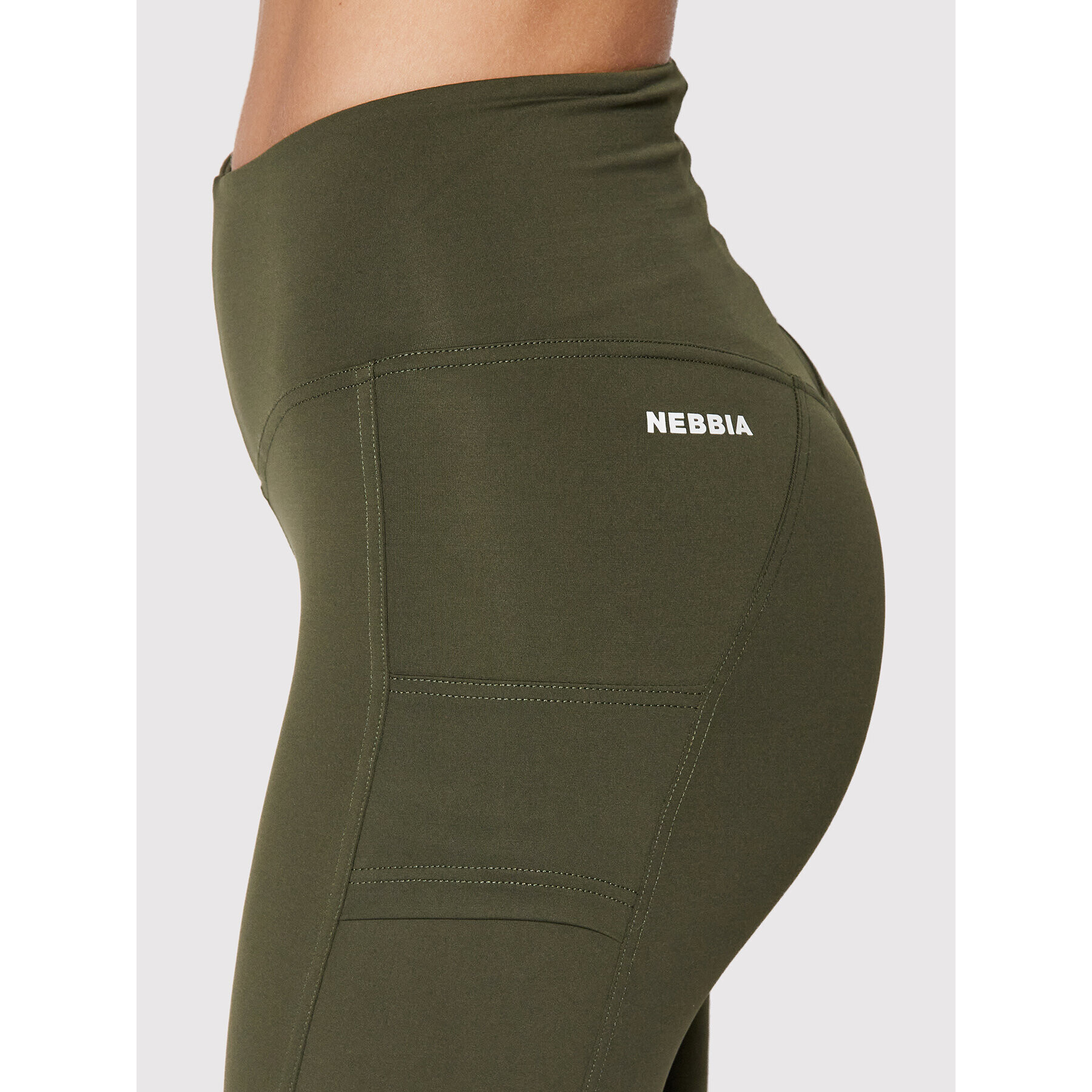 NEBBIA Клин High Waist Fitsmart 505 Зелен Slim Fit - Pepit.bg