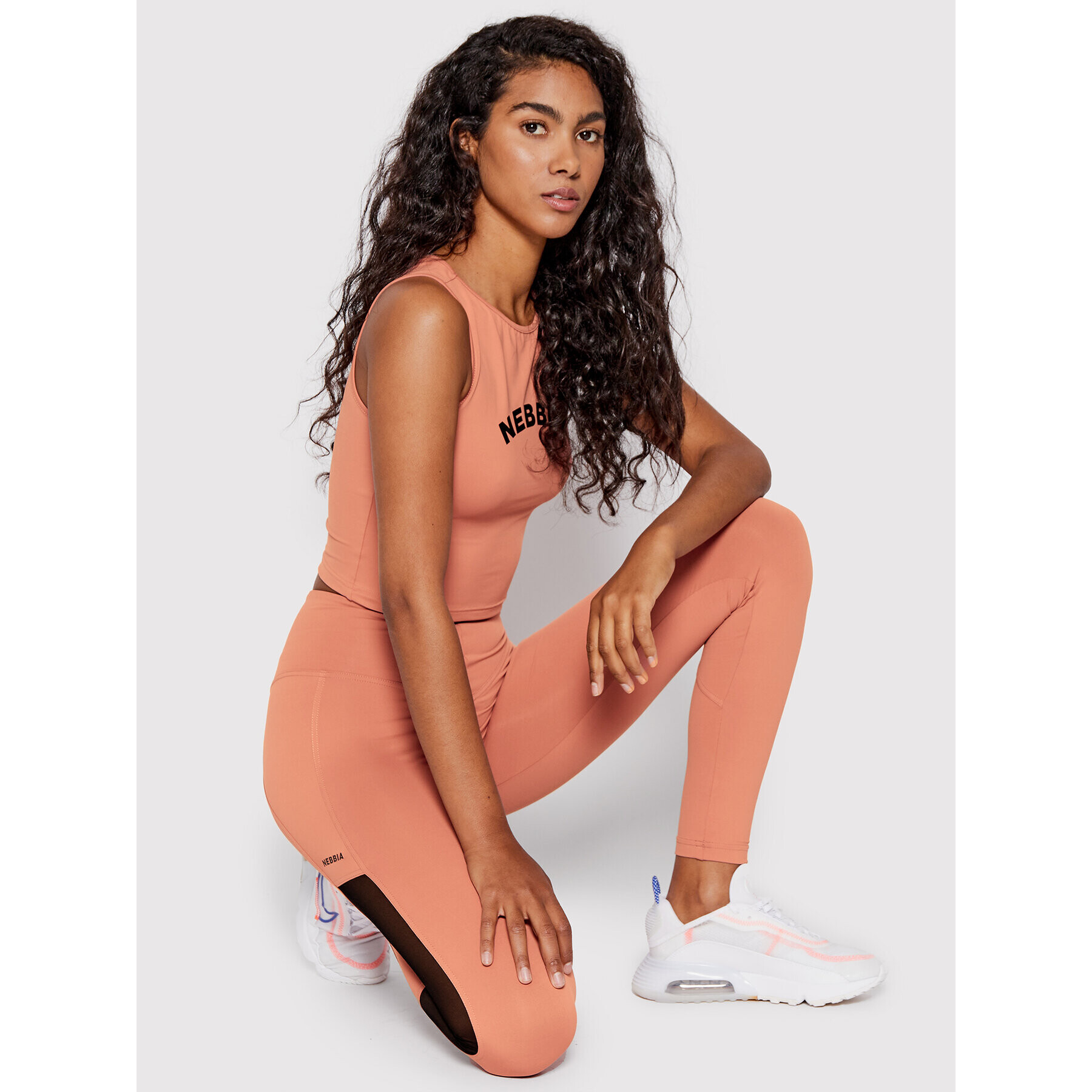 NEBBIA Клин Mesh 573 Розов Slim Fit - Pepit.bg