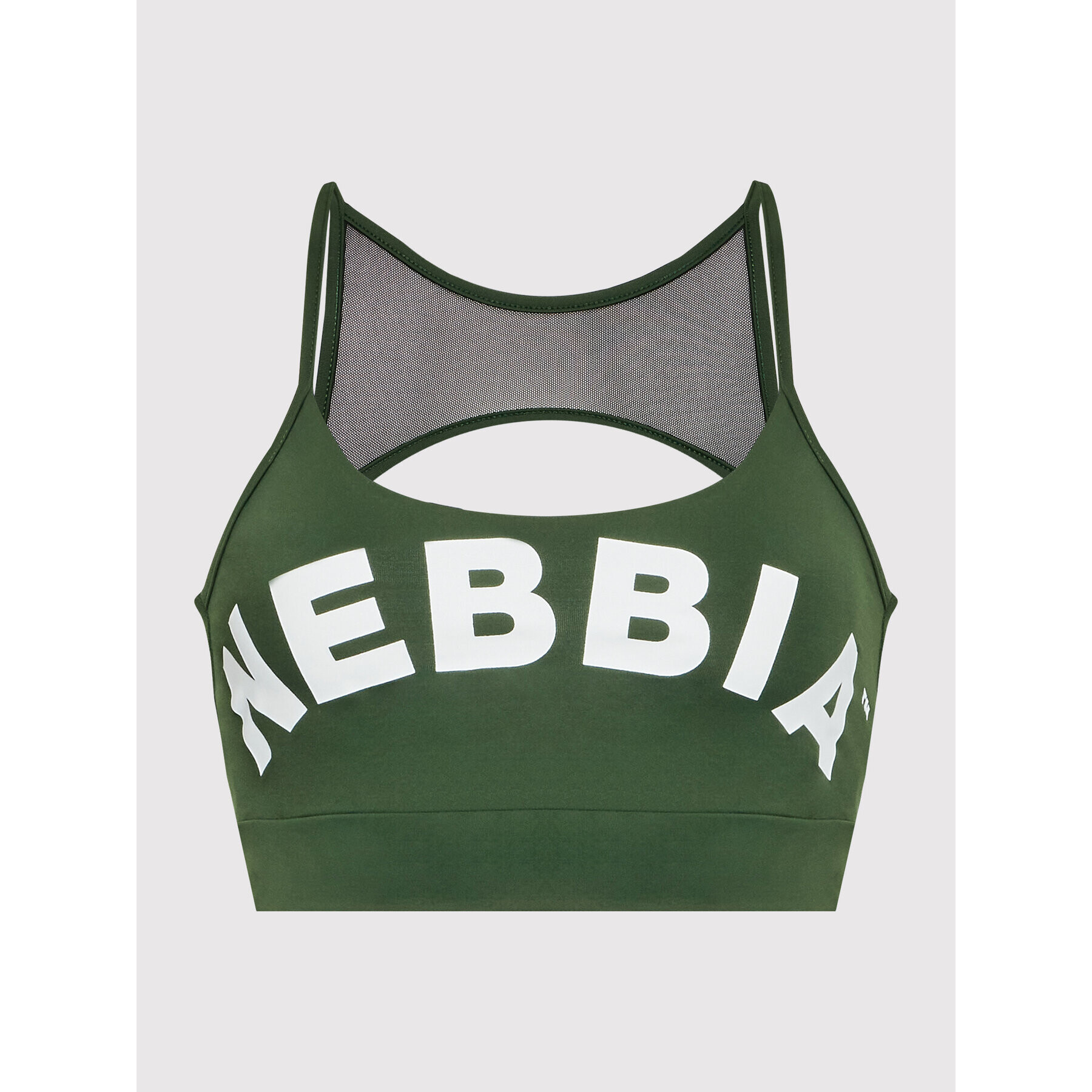 NEBBIA Сутиен-топ Classic Hero 579 Зелен - Pepit.bg