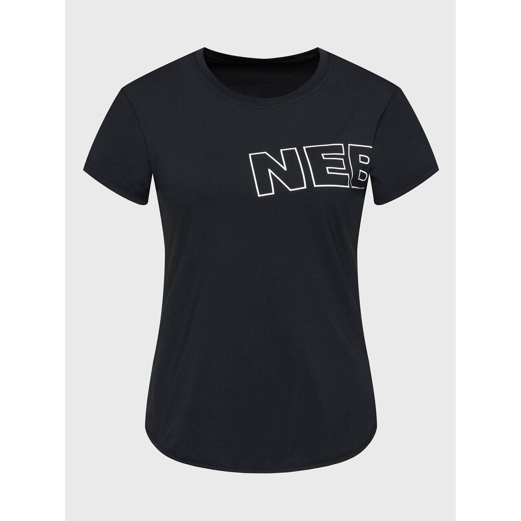 NEBBIA Тишърт 44001 Черен Regular Fit - Pepit.bg