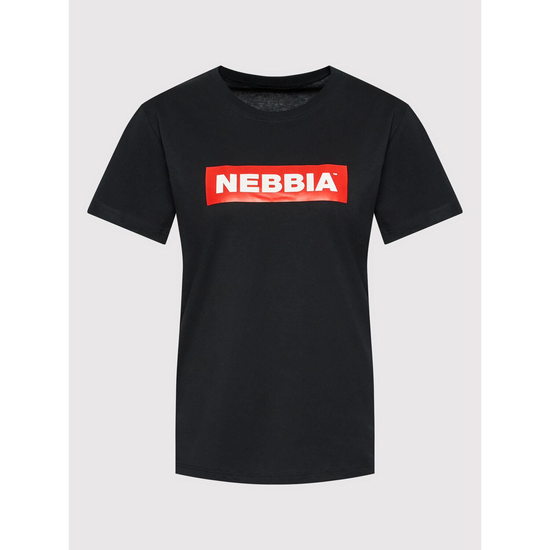NEBBIA Тишърт 592 Черен Regular Fit - Pepit.bg
