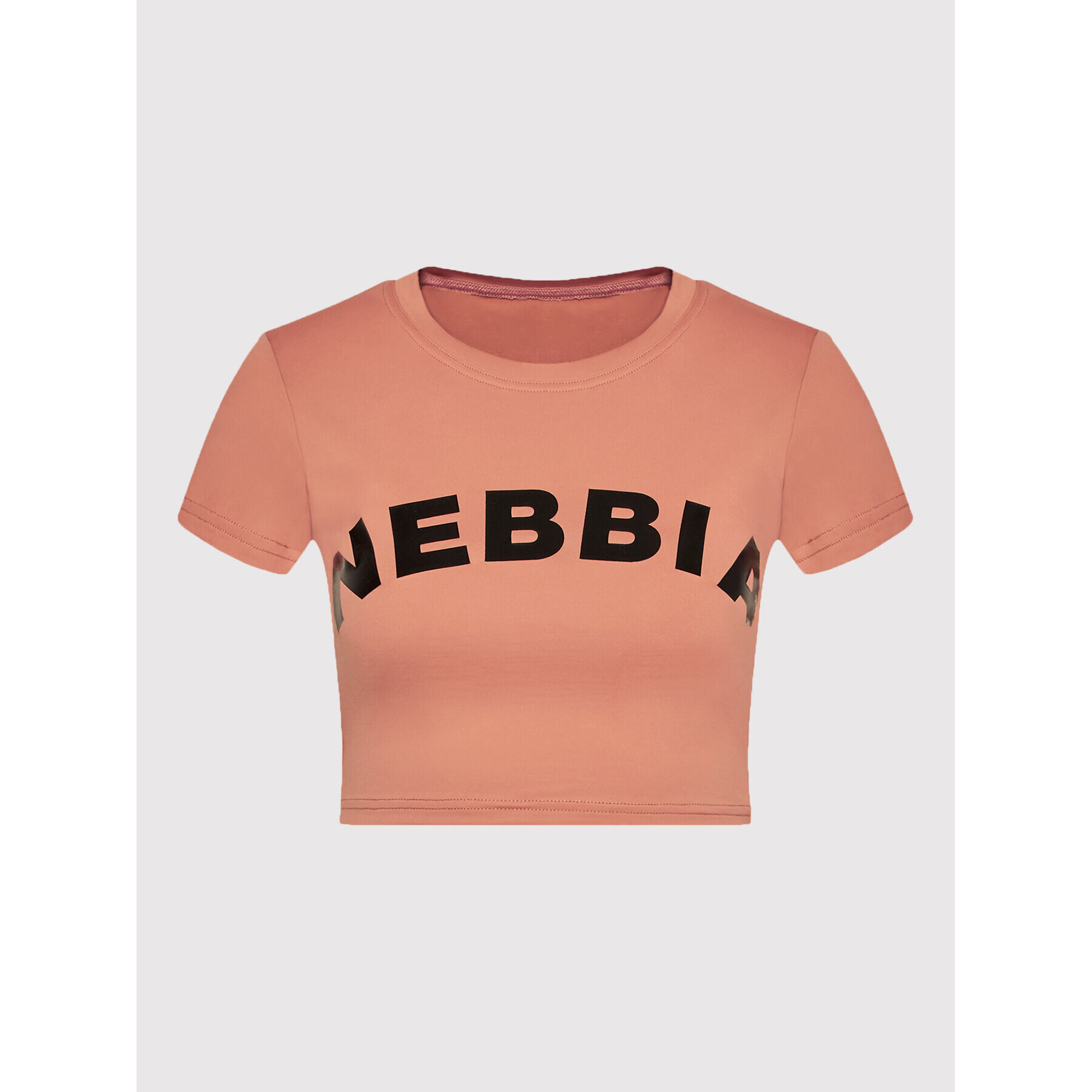 NEBBIA Тишърт Sporty 584 Розов Slim Fit - Pepit.bg