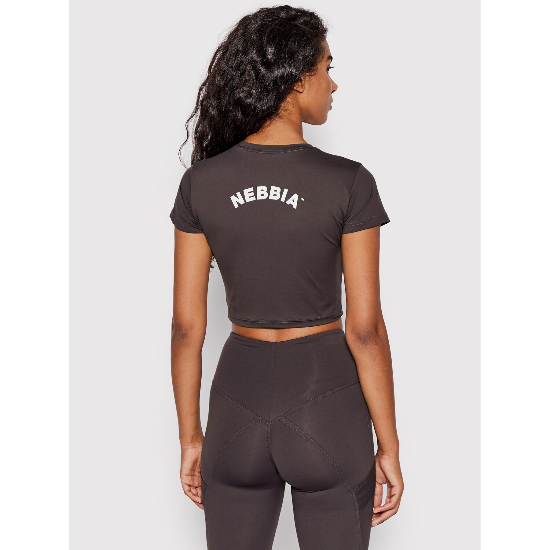 NEBBIA Тишърт Sporty Hero 584 Виолетов Slim Fit - Pepit.bg