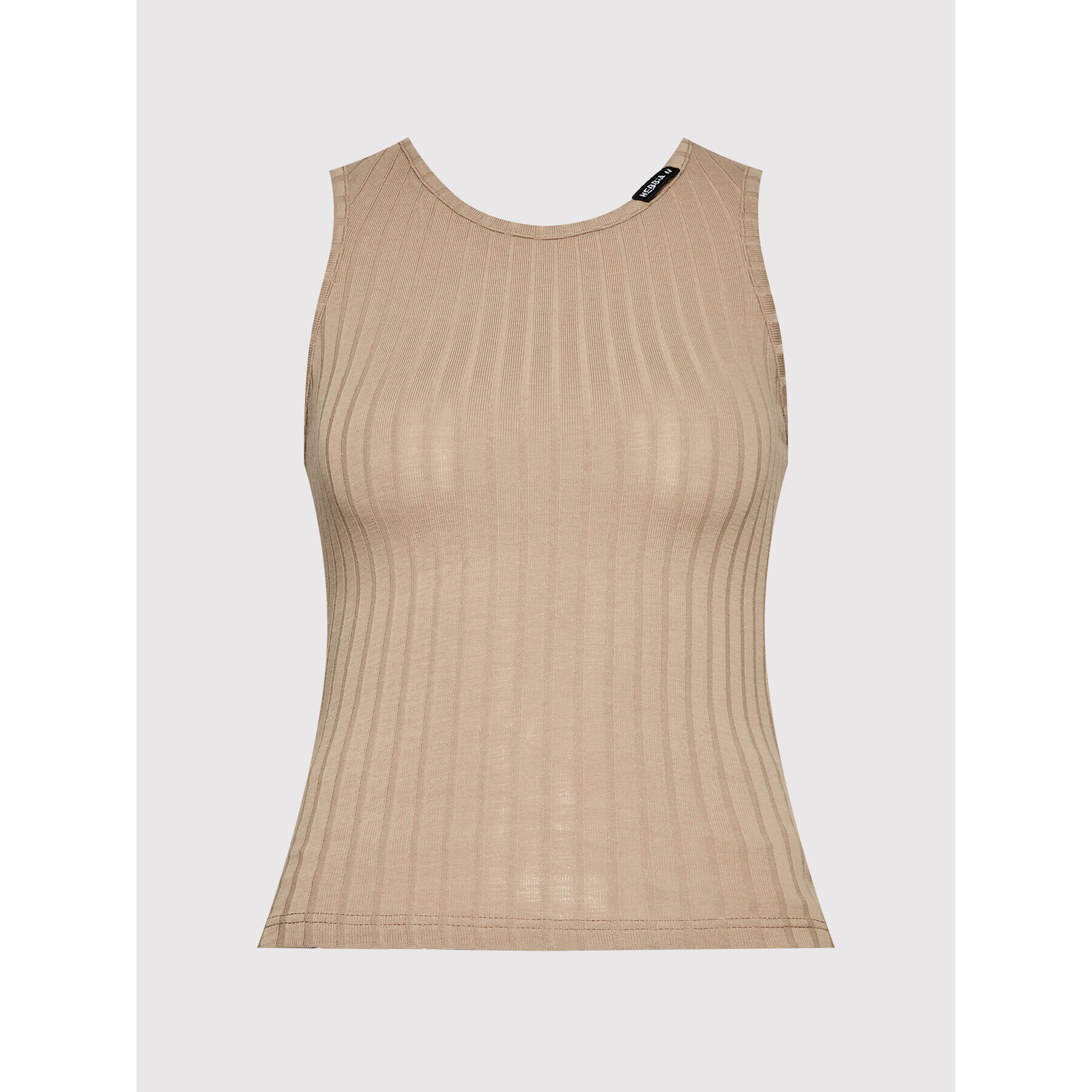 NEBBIA топ 414 Кафяв Slim Fit - Pepit.bg